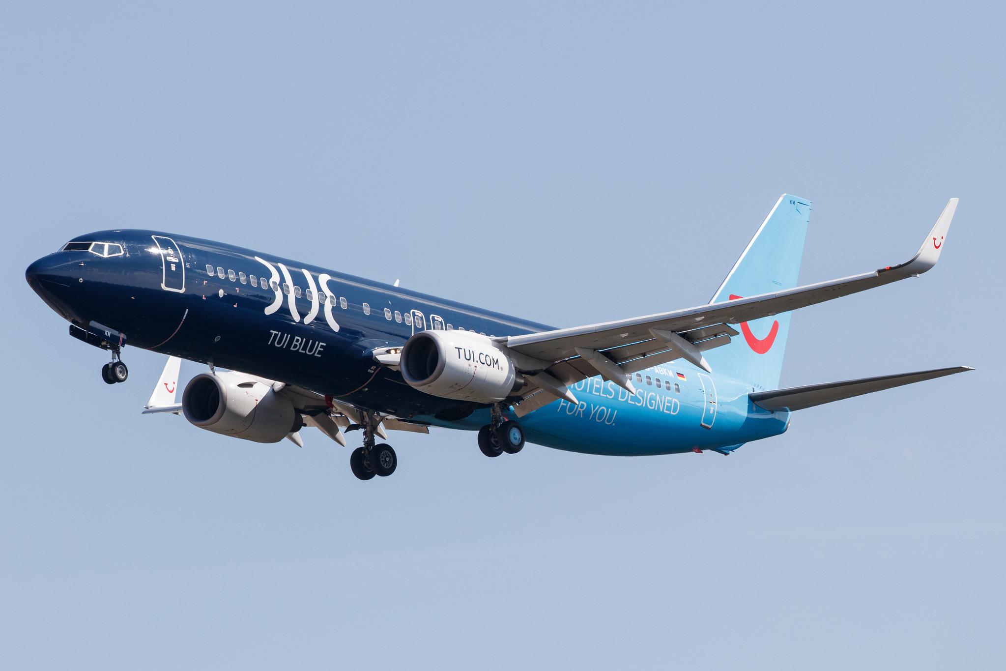 Frankfurt Airport: TUI (X3 / TUI) |  Livery: TUI Blue Livery | Operator: TUI fly |  Boeing 737-86J B738 | D-ABKM | MSN 37755