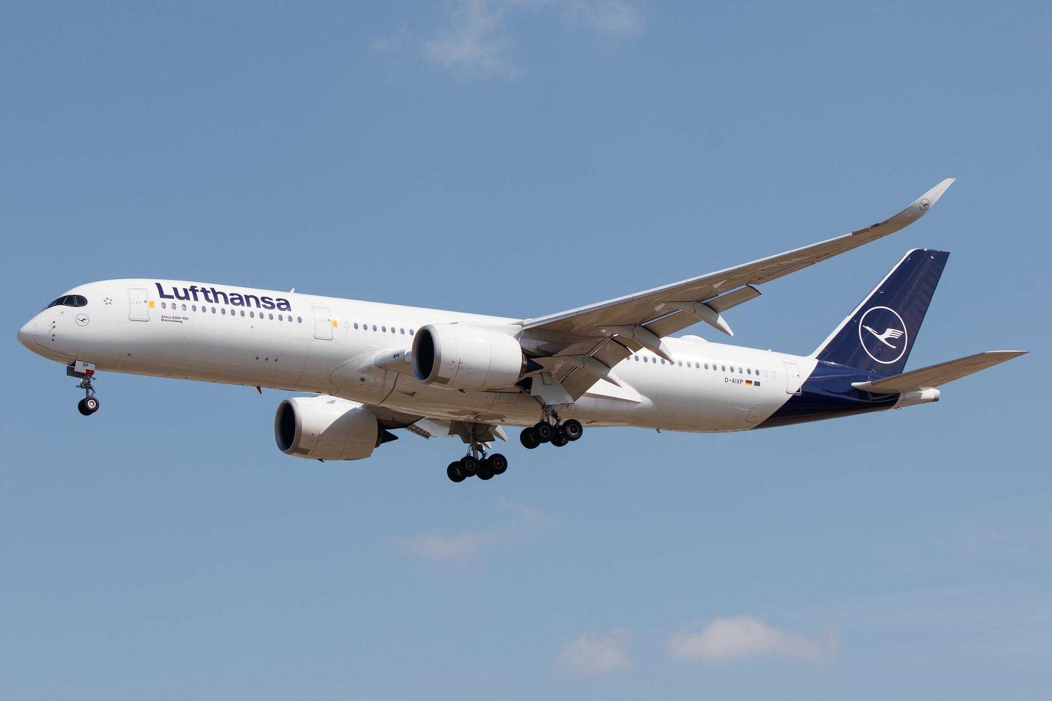 Frankfurt Airport: Lufthansa (LH / DLH) |    Airbus A350-941 A359 | D-AIXP | MSN 390