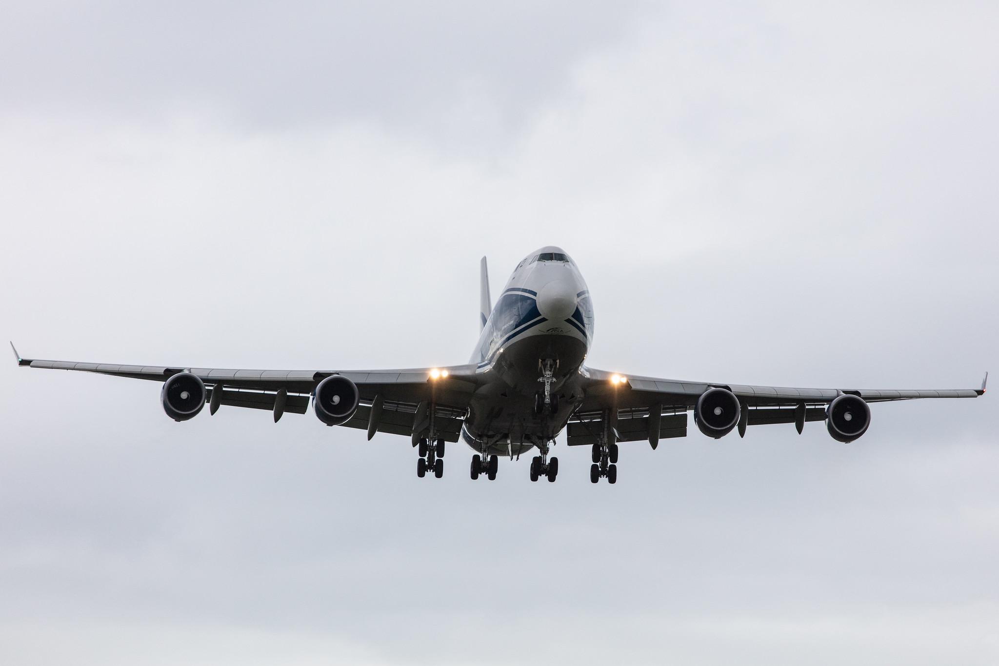 Amsterdam Schiphol: CargoLogicAir (P3 / CLU) |  Boeing 747-446F B744 | G-CLAA | MSN 33749