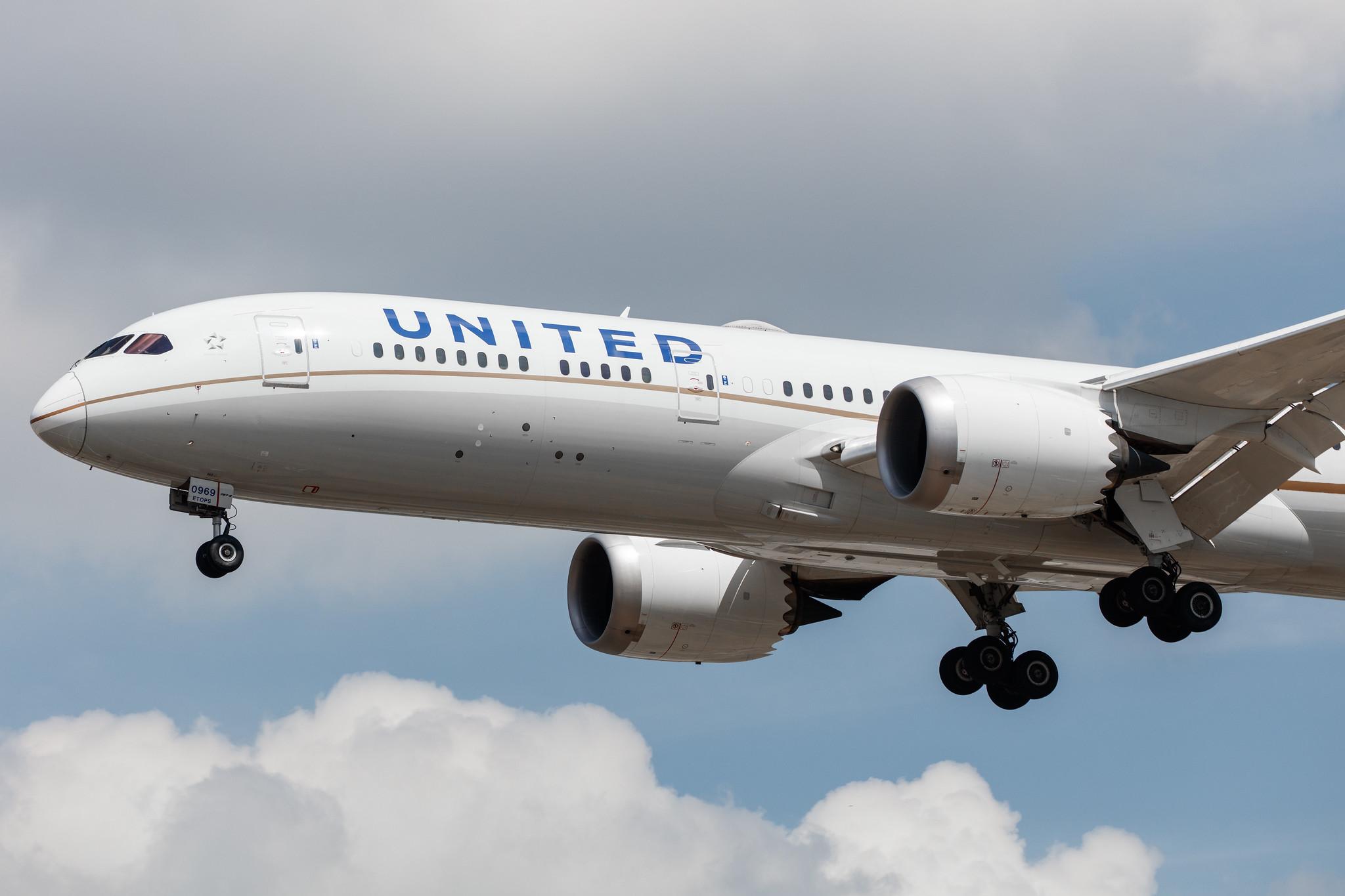 Frankfurt Airport: United Airlines (UA / UAL) |  Boeing 787-9 Dreamliner B789 | N15969 | MSN 60142