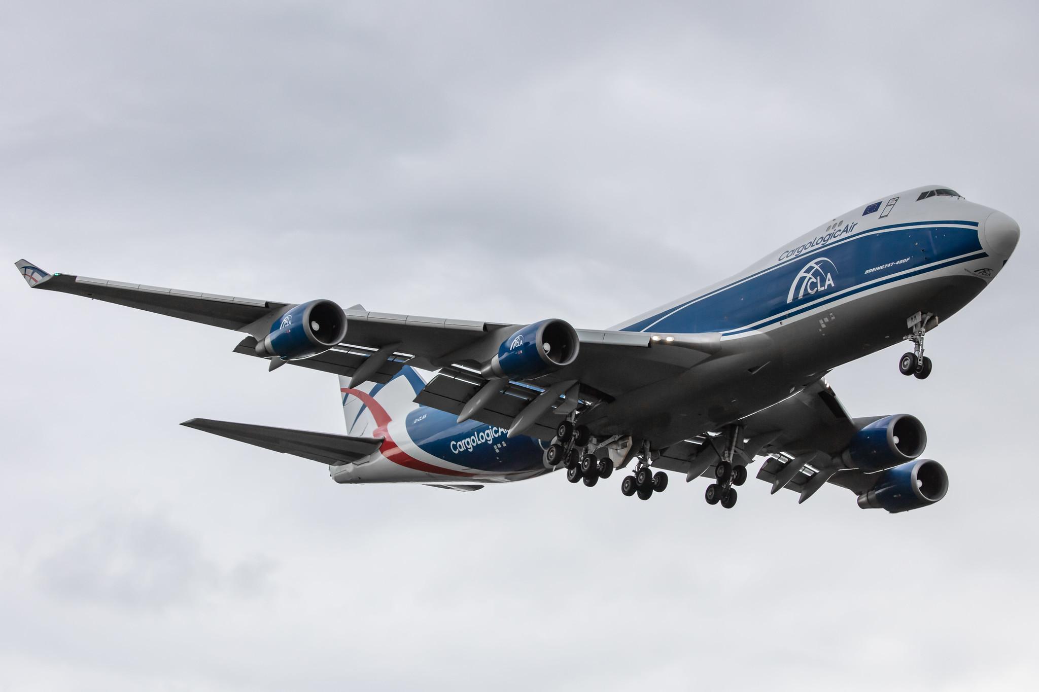 Amsterdam Schiphol: CargoLogicAir (P3 / CLU) |  Boeing 747-446F B744 | G-CLAA | MSN 33749