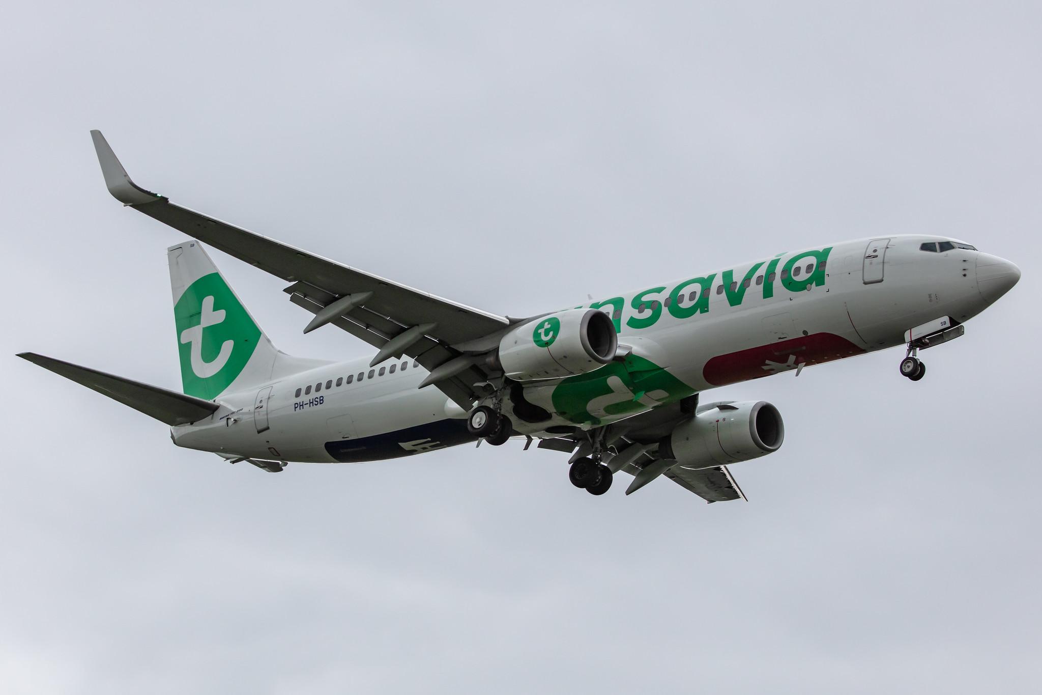 Amsterdam Schiphol: Transavia (HV / TRA) |  Boeing 737-8K2 B738 | PH-HSB | MSN 34172