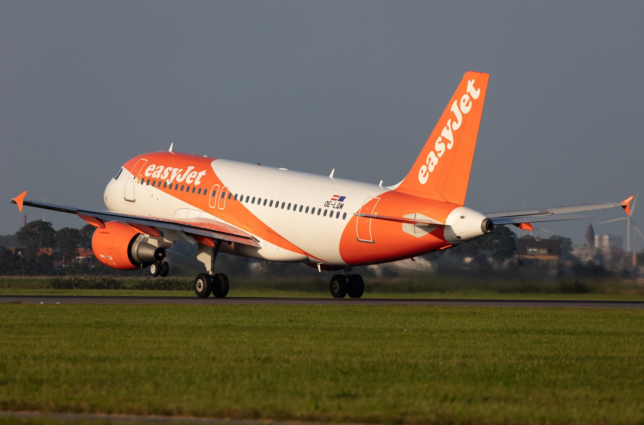 Amsterdam Schiphol: easyJet (U2 / EZY) | Operator: easyJet Europe |  Airbus A319-111 A319 | OE-LQM | MSN 3824
