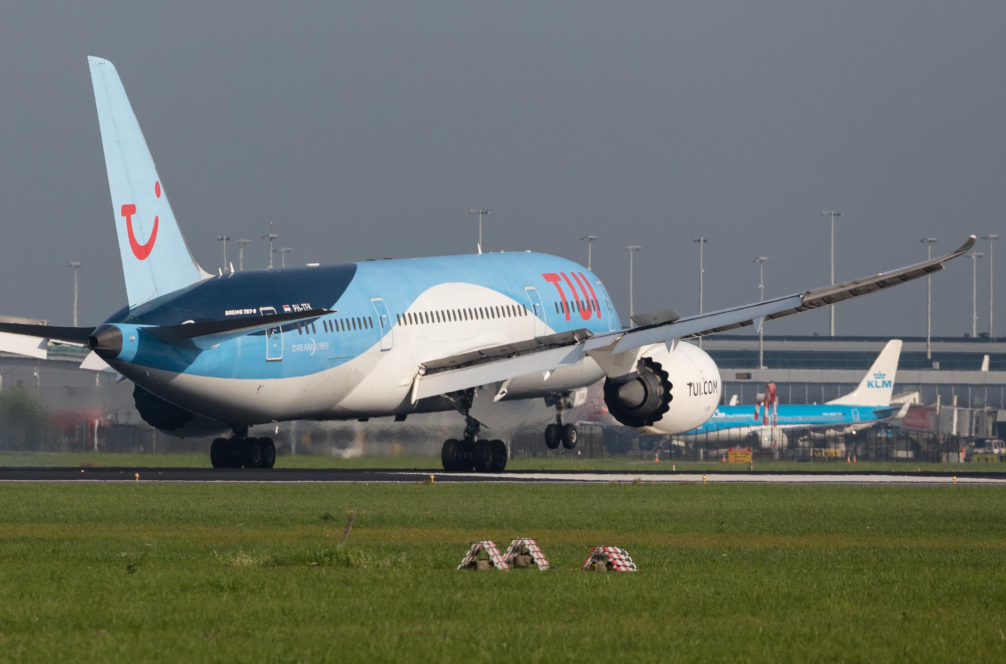 Amsterdam Schiphol: TUI (X3 / TUI) | Operator: TUI fly Netherlands |  Boeing 787-8 Dreamliner B788 | PH-TFK | MSN 36427