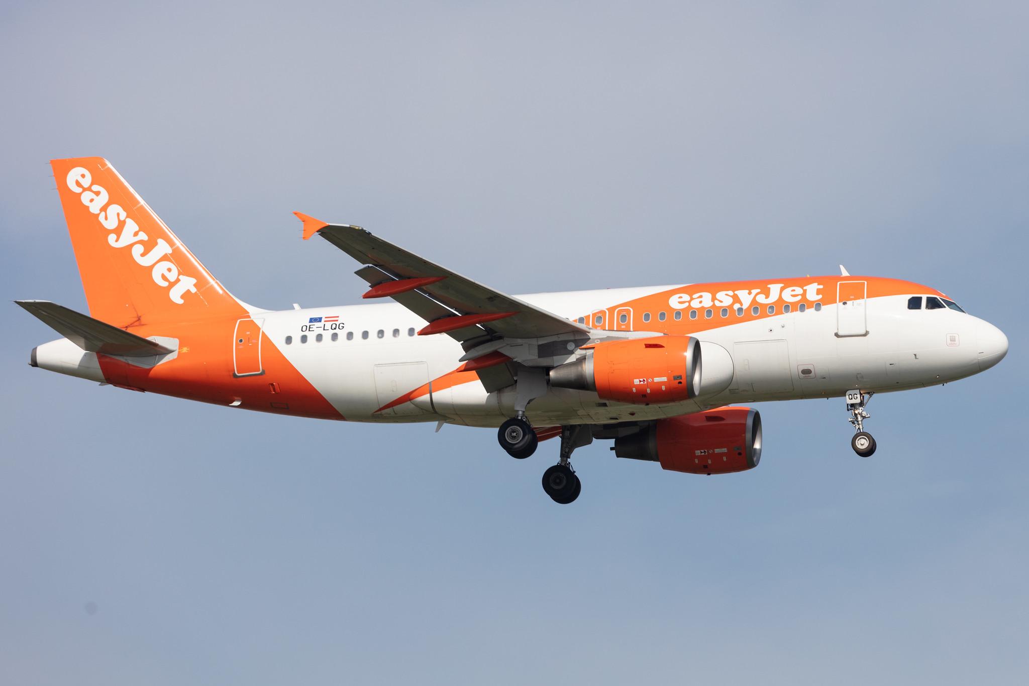 Amsterdam Schiphol: easyJet (U2 / EZY) | Operator: easyJet Europe |  Airbus A319-111 A319 | OE-LQG | MSN 4076