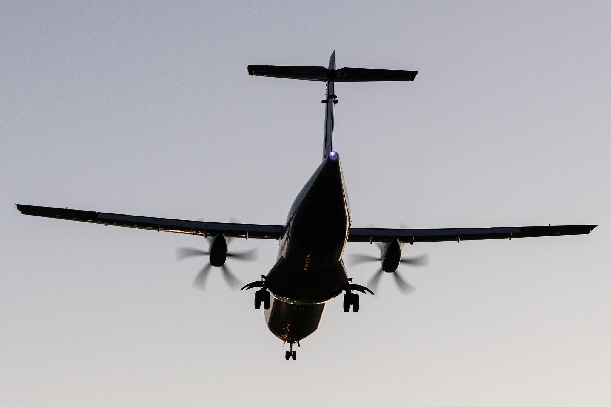 Hamburg Airport: SAS (SK / SAS) | Operator: Xfly |  ATR 72-600 AT76 | ES-ATJ | MSN 1056