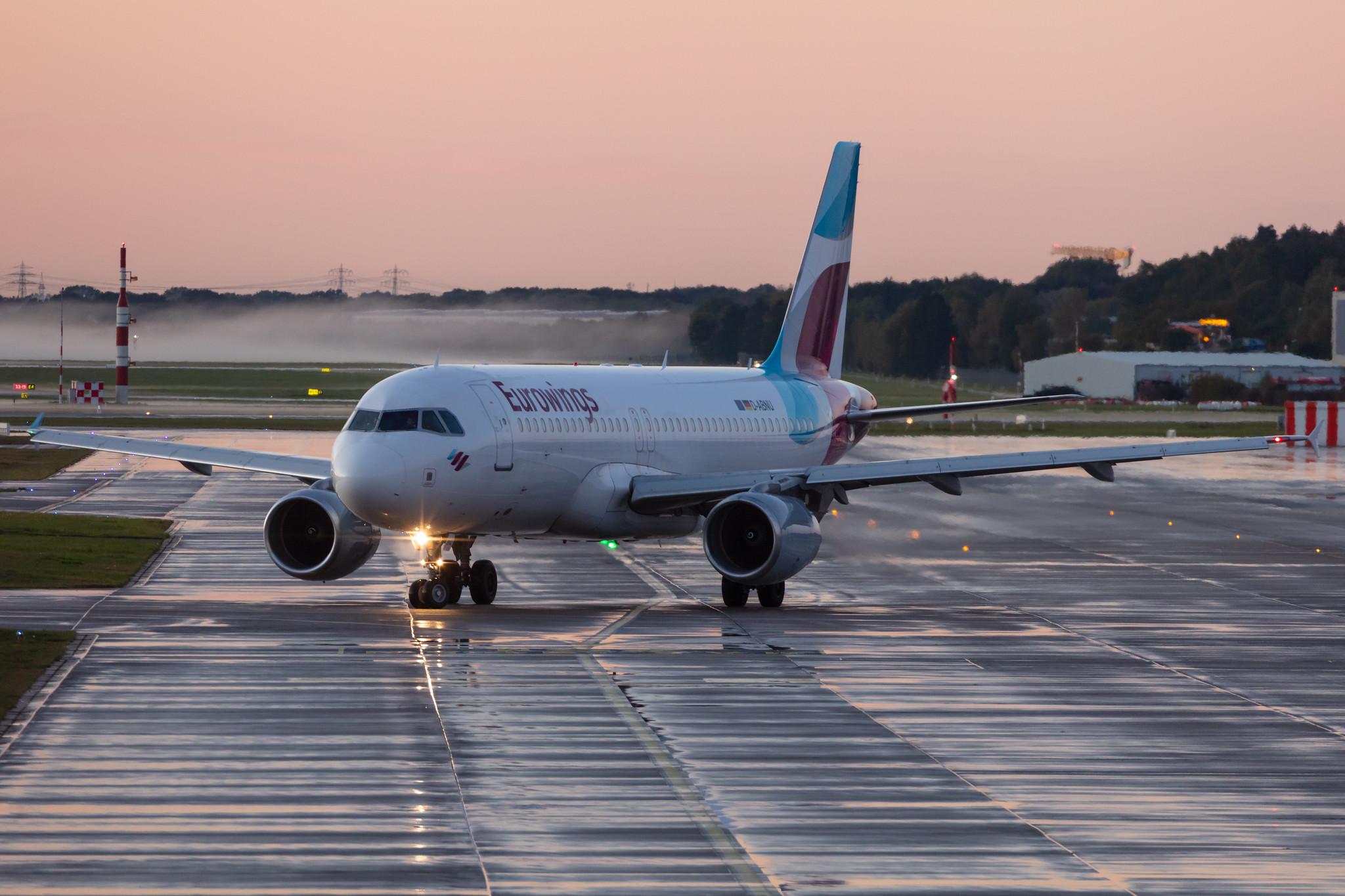 Hamburg Airport: Eurowings (EW / EWG) |  Airbus A320-214 A320 | D-ABNU | MSN 2591