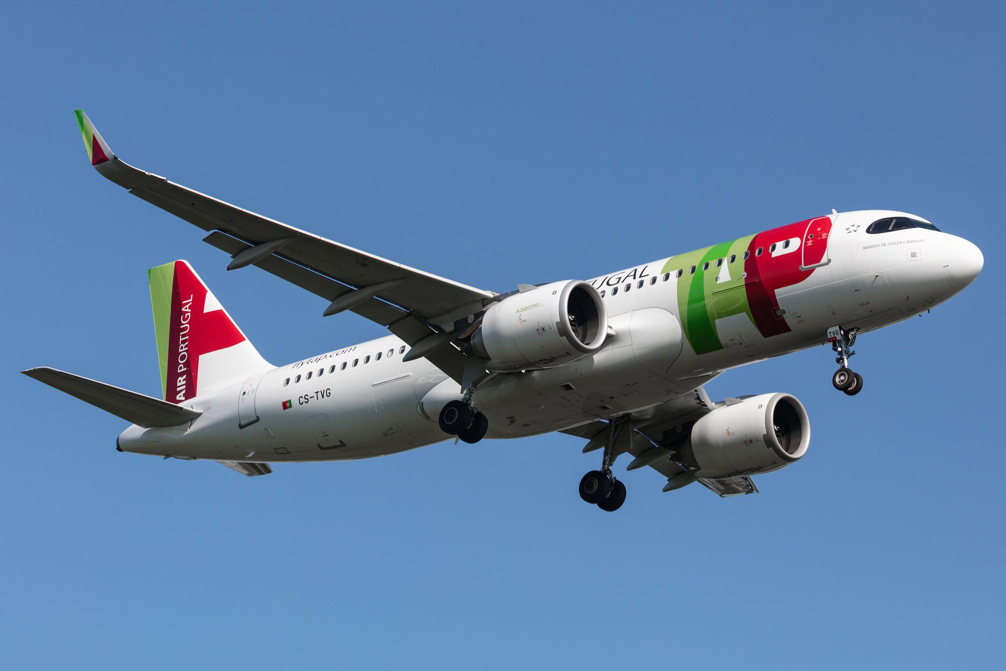 Hamburg Airport: TAP Air Portugal (TP / TAP) |  Airbus A320-251N A20N | CS-TVG | MSN 9354