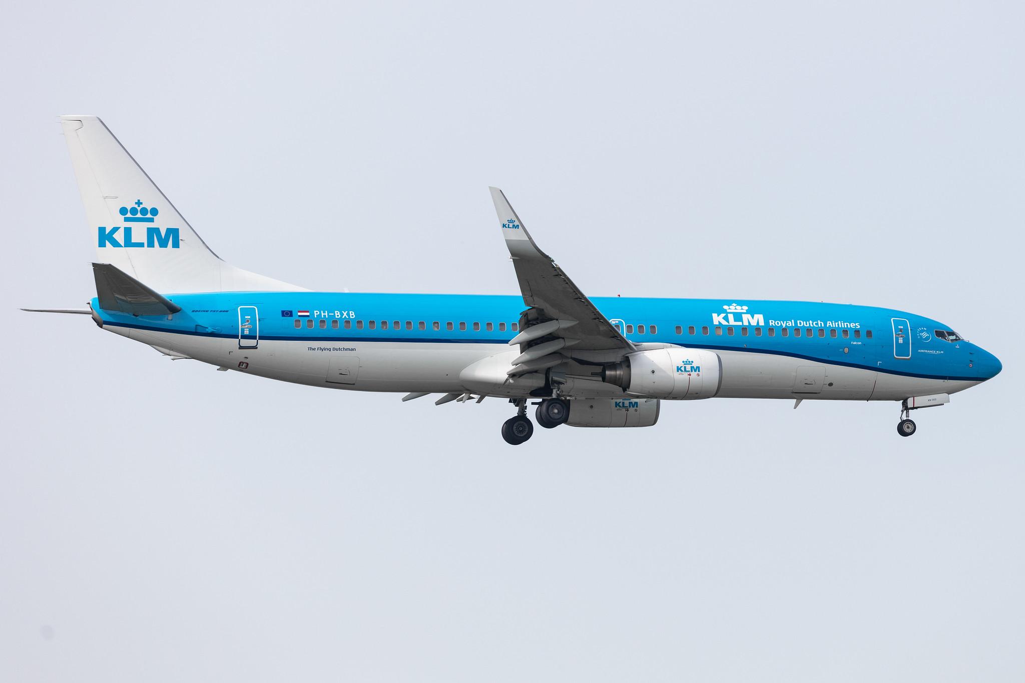 Amsterdam Schiphol: KLM (KL / KLM) |  Boeing 737-8K2 B738 | PH-BXB | MSN 29132