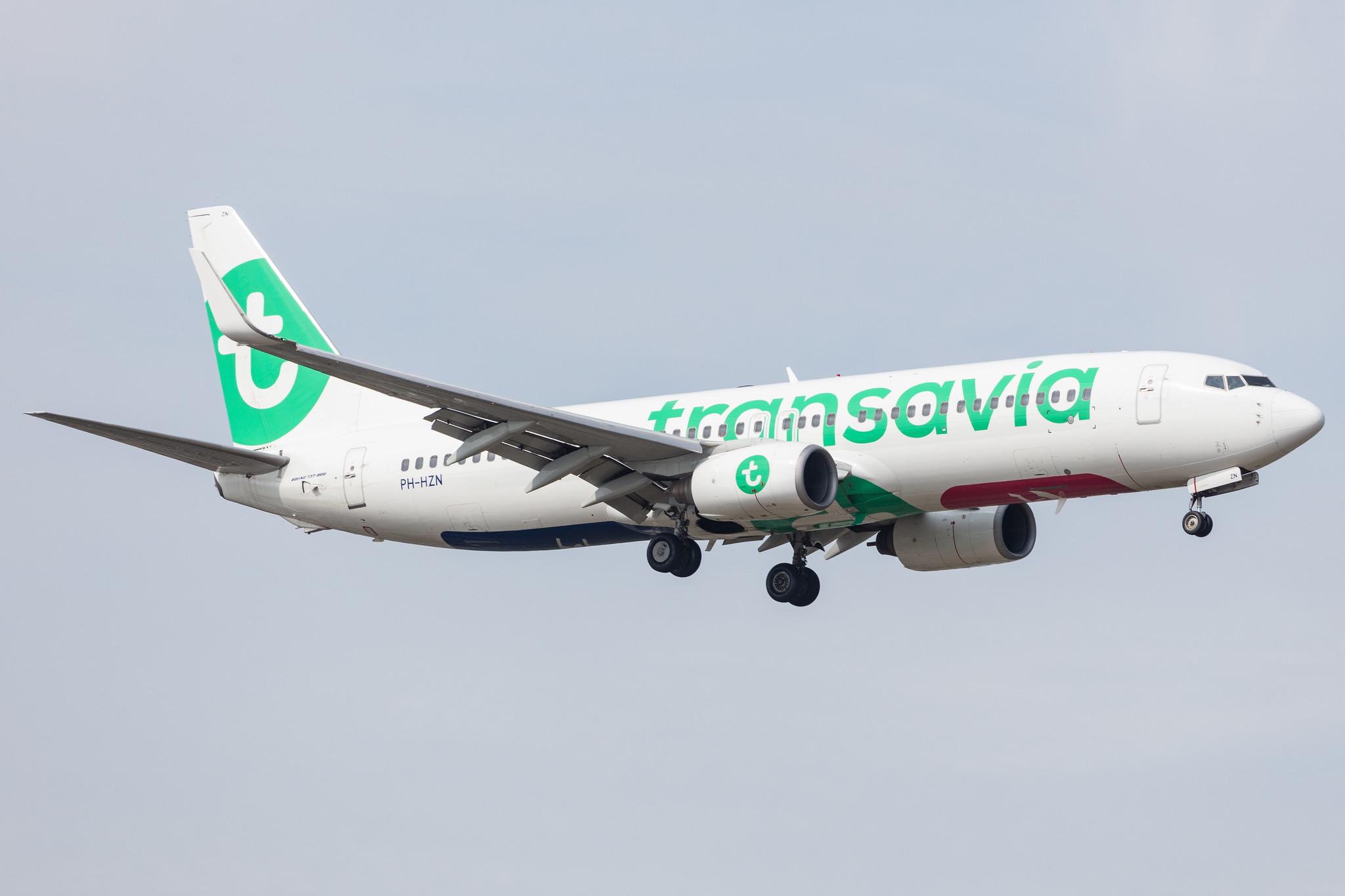 Amsterdam Schiphol: Transavia (HV / TRA) |  Boeing 737-8K2 B738 | PH-HZN | MSN 32943