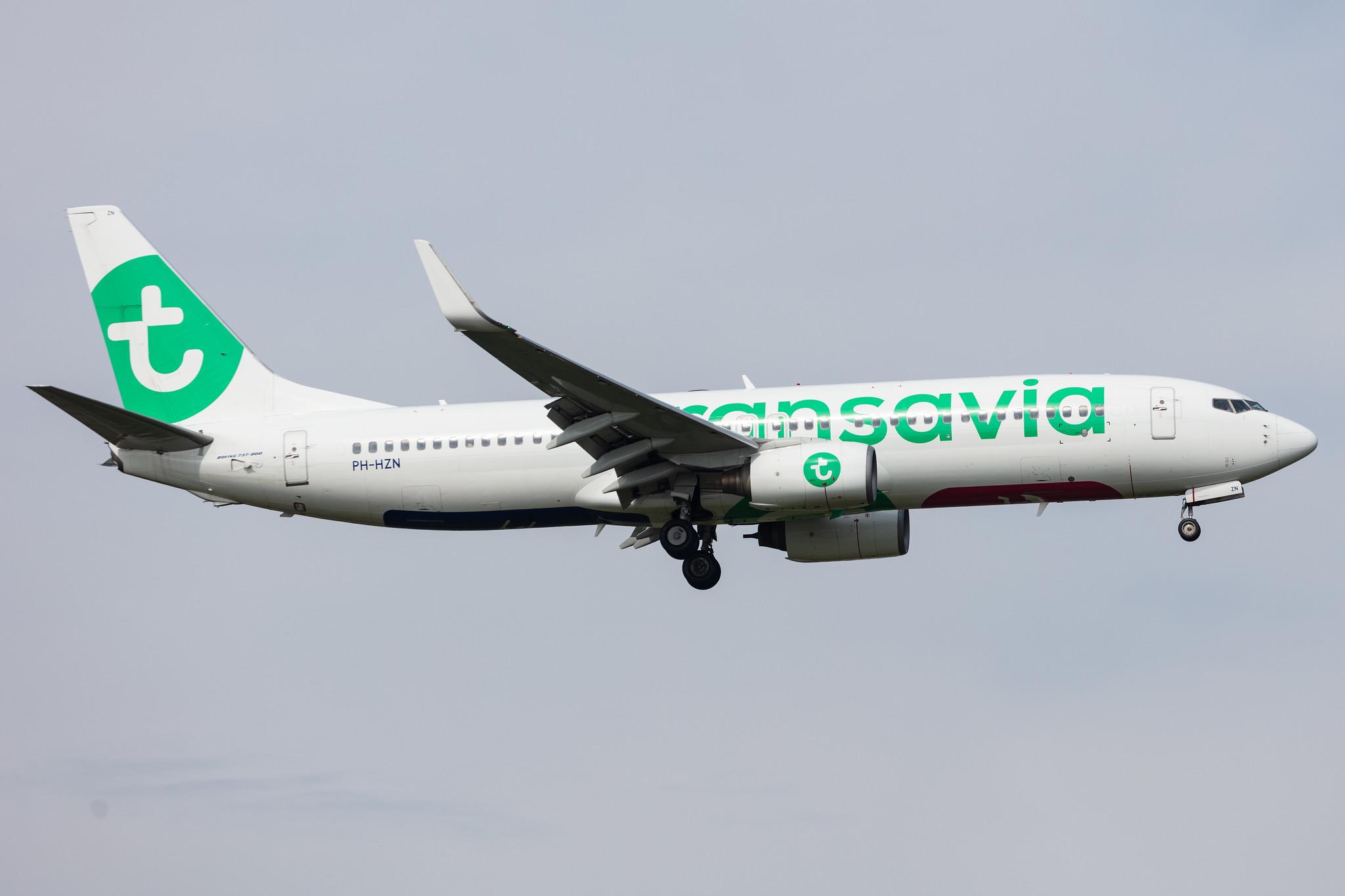Amsterdam Schiphol: Transavia (HV / TRA) |  Boeing 737-8K2 B738 | PH-HZN | MSN 32943