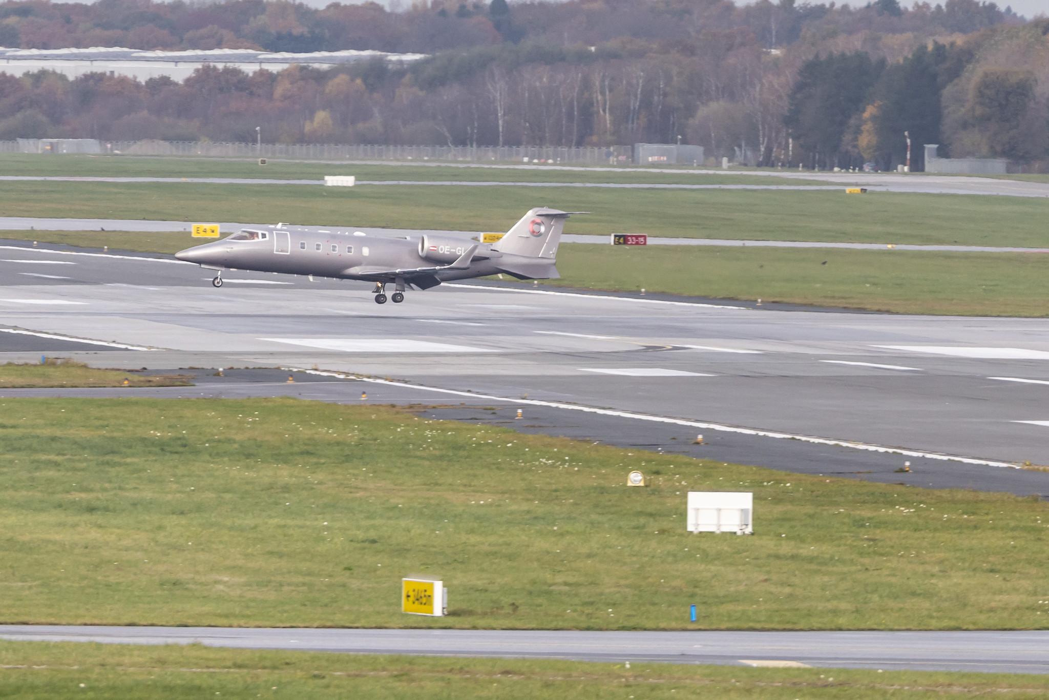 Hamburg Airport: Sparfell Luftfahrt (/ LDX) |  Learjet 60 LJ60 | OE-GLJ | MSN 60-414