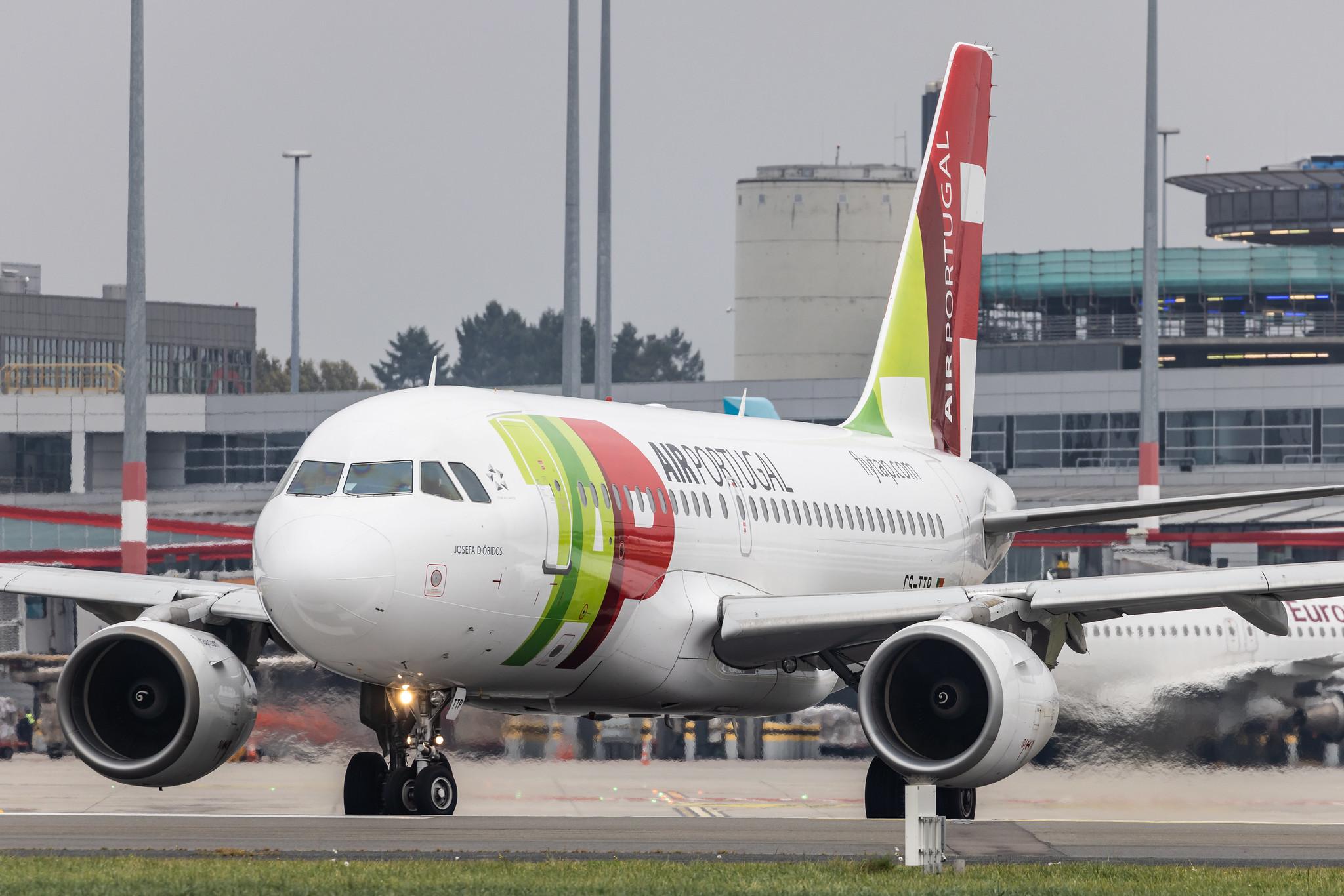 Hamburg Airport: TAP Air Portugal (TP / TAP) |  Airbus A319-111 A319 | CS-TTP | MSN 1165