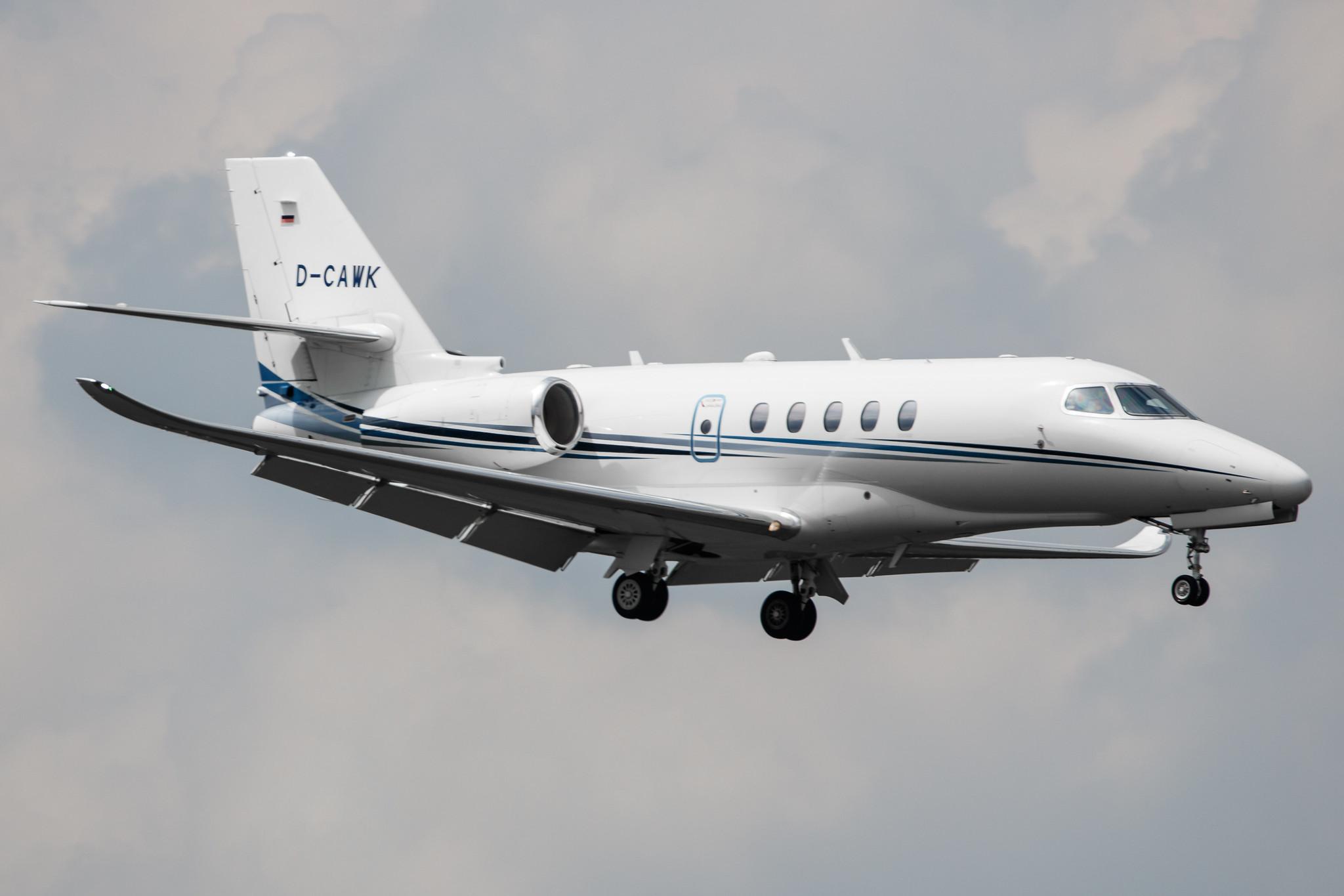 Hamburg Airport: Aerowest |  Cessna 680A Citation Latitude C68A | D-CAWK | MSN 680A-0107