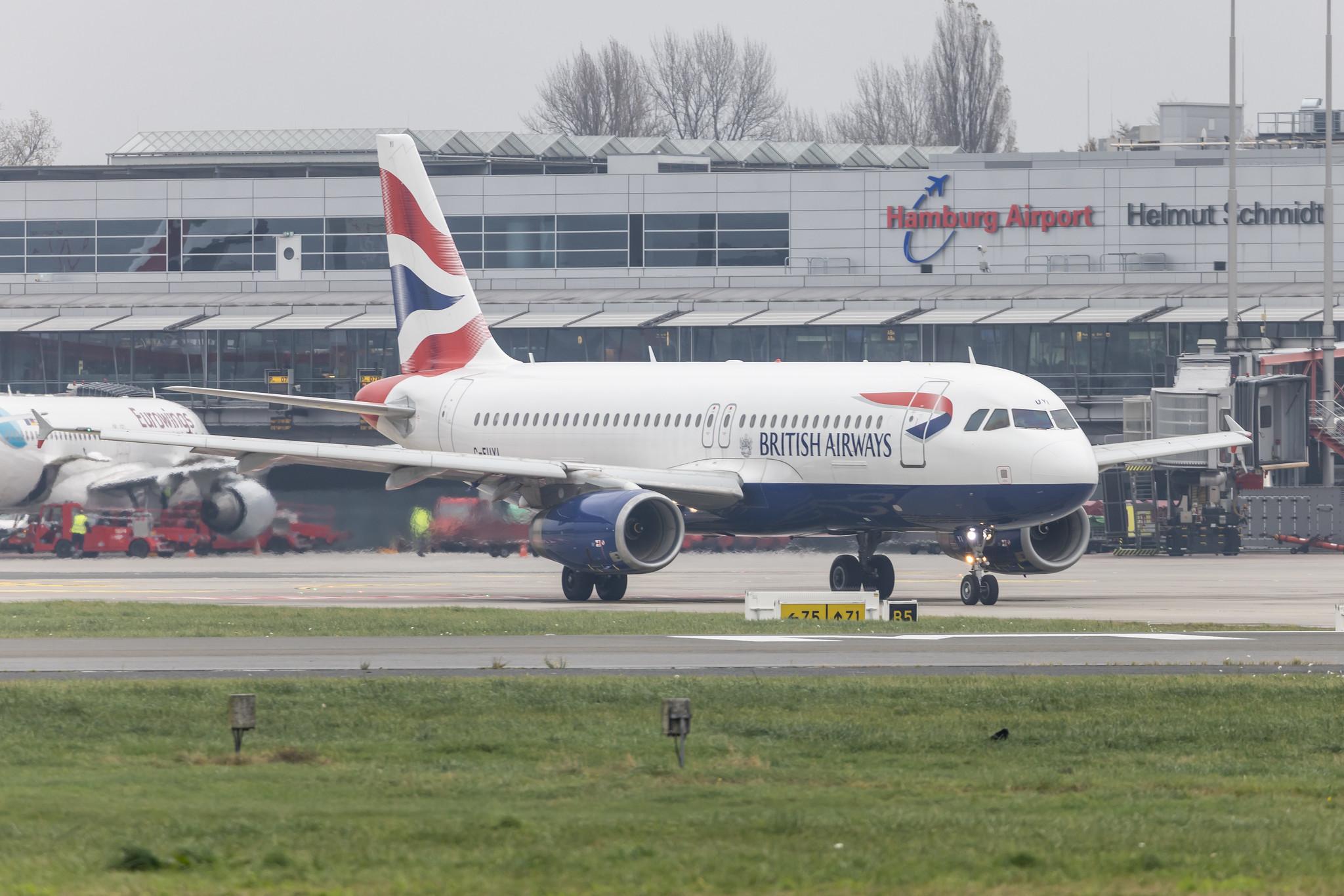 Hamburg Airport: British Airways (BA / BAW) |  Airbus A320-232 A320 | G-EUYI | MSN 4306