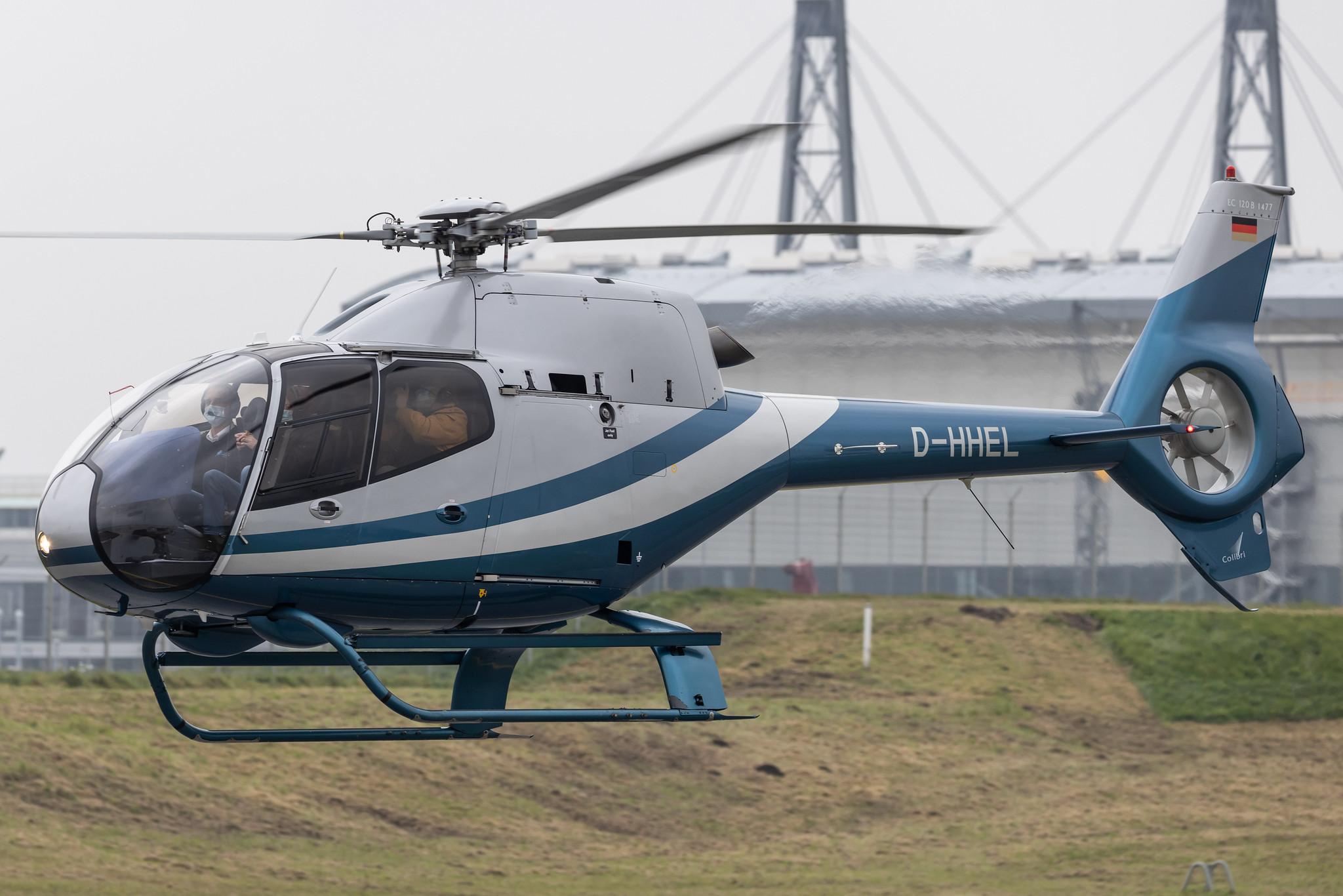 Hamburg Airport: Hanseatic Helicopter Service |  Airbus Helicopters H120 Colibri EC20 | D-HHEL | MSN 1477