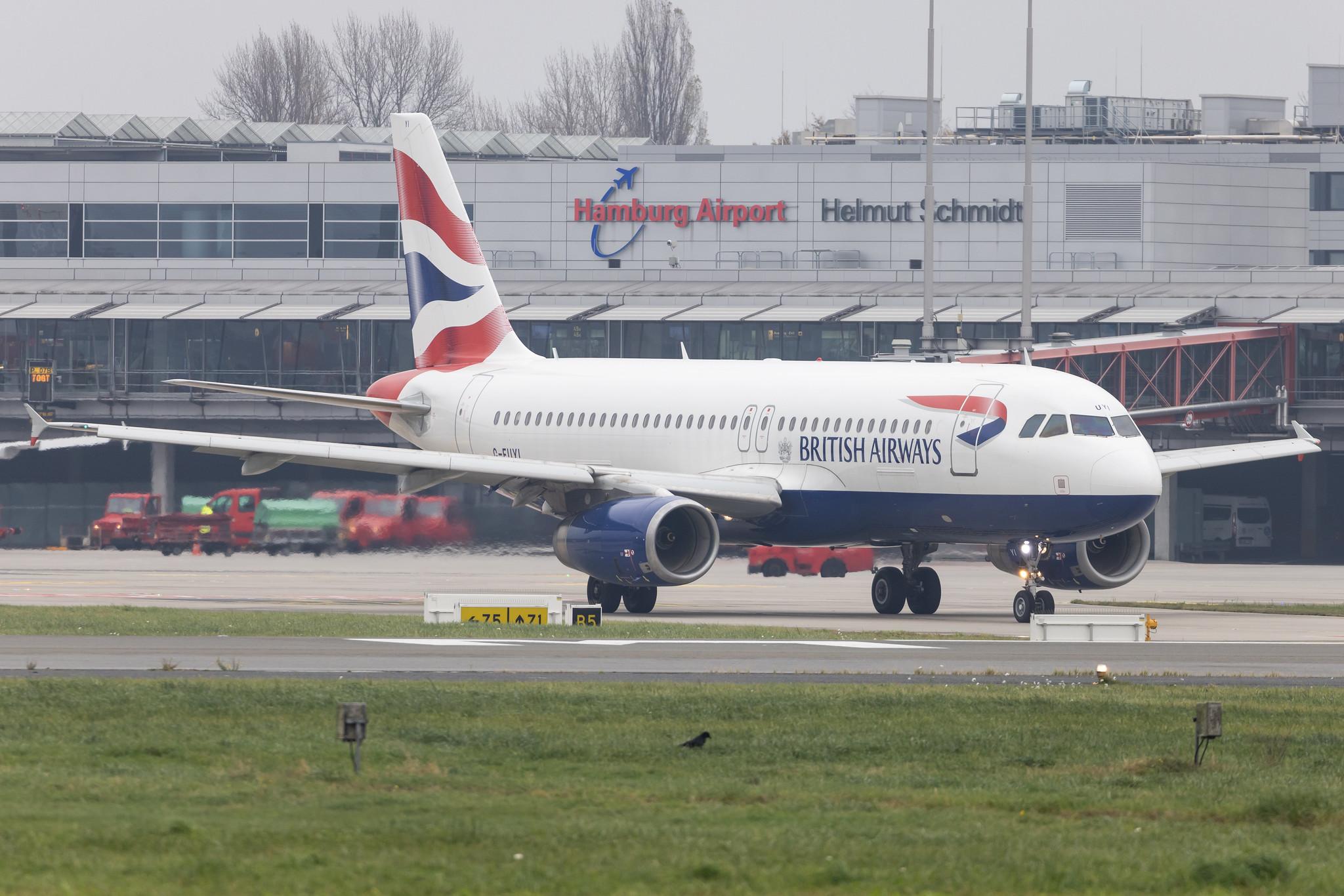 Hamburg Airport: British Airways (BA / BAW) |  Airbus A320-232 A320 | G-EUYI | MSN 4306