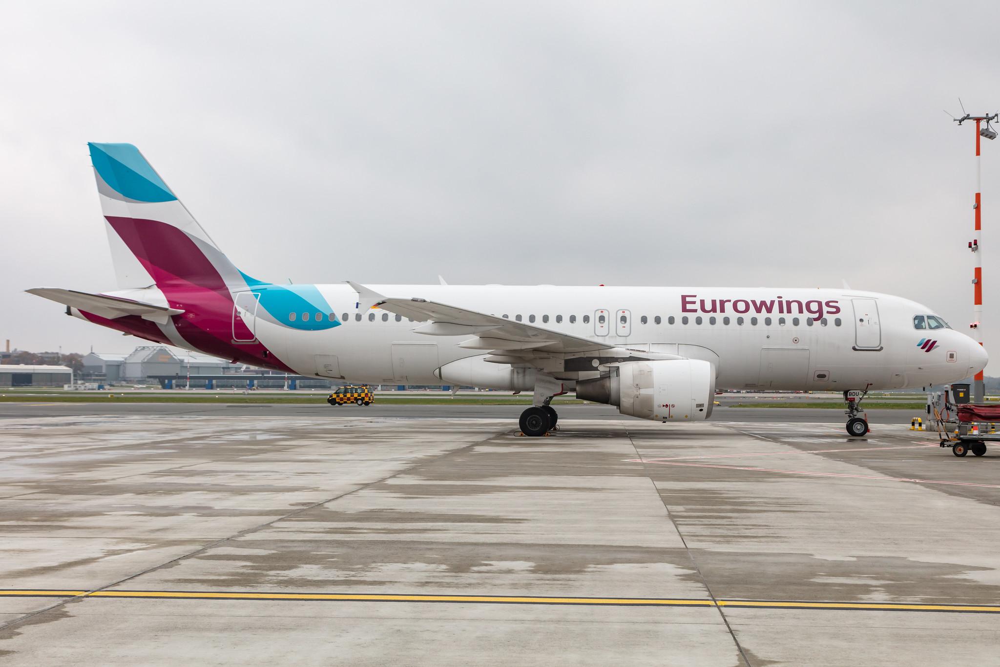 Hamburg Airport: Eurowings (EW / EWG) |  Airbus A320-214 A320 | D-ABDU | MSN 3516