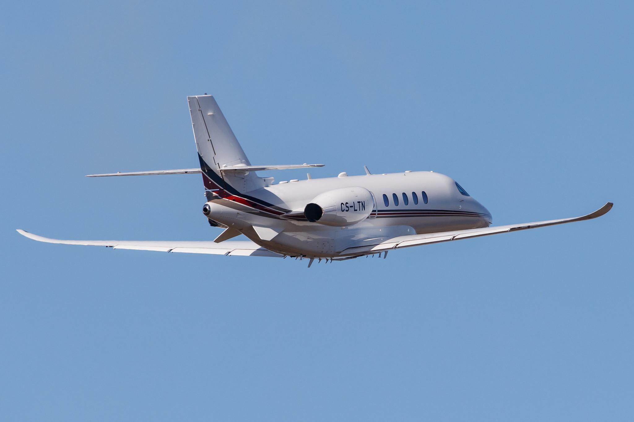 Hamburg Airport: NetJets Europe (/ NJE) |  Cessna 680A Citation Latitude C68A | CS-LTN | MSN 680A-0228