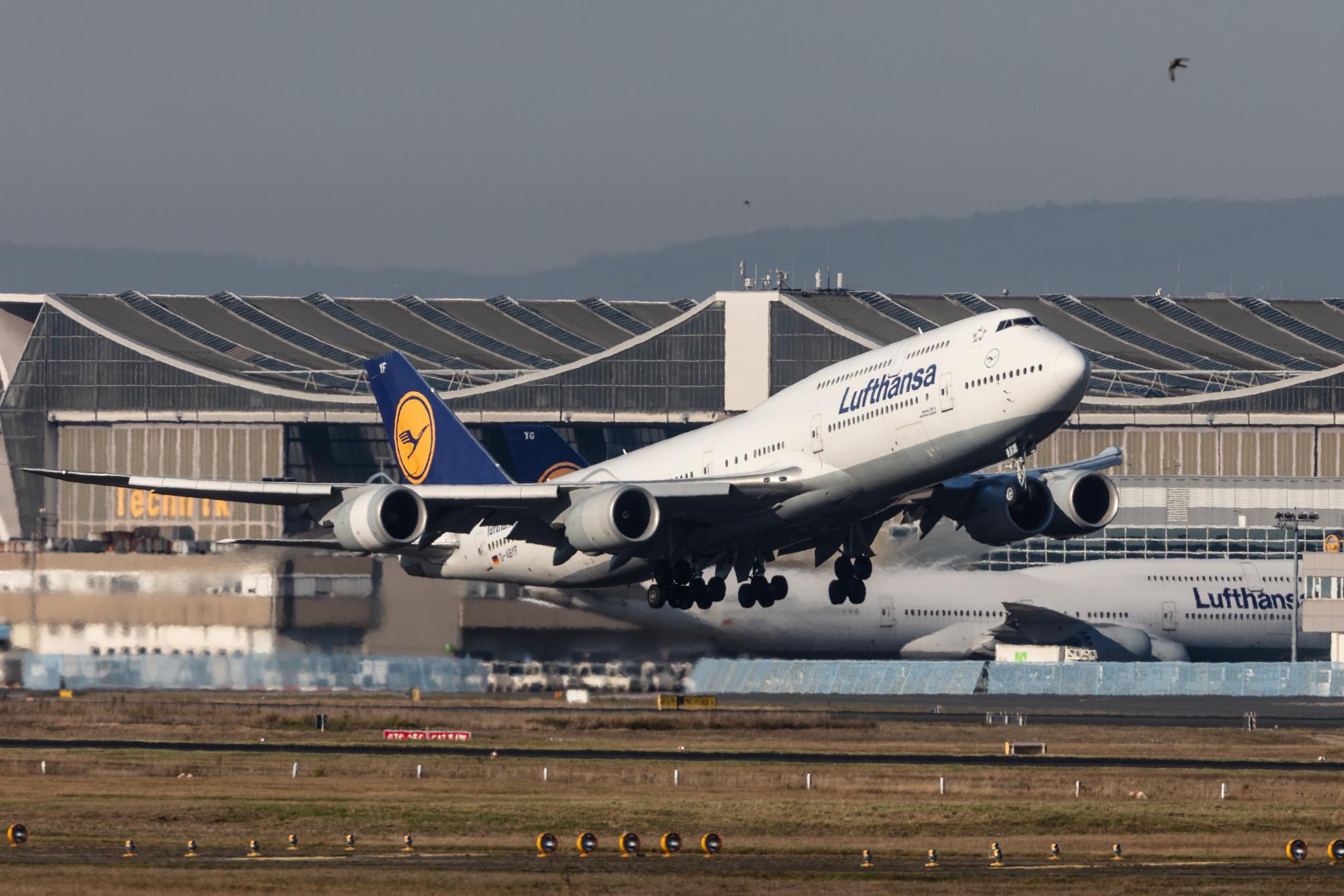 Frankfurt Airport: Lufthansa (LH / DLH) |  Boeing 747-830 B748 | D-ABYF | MSN 37830