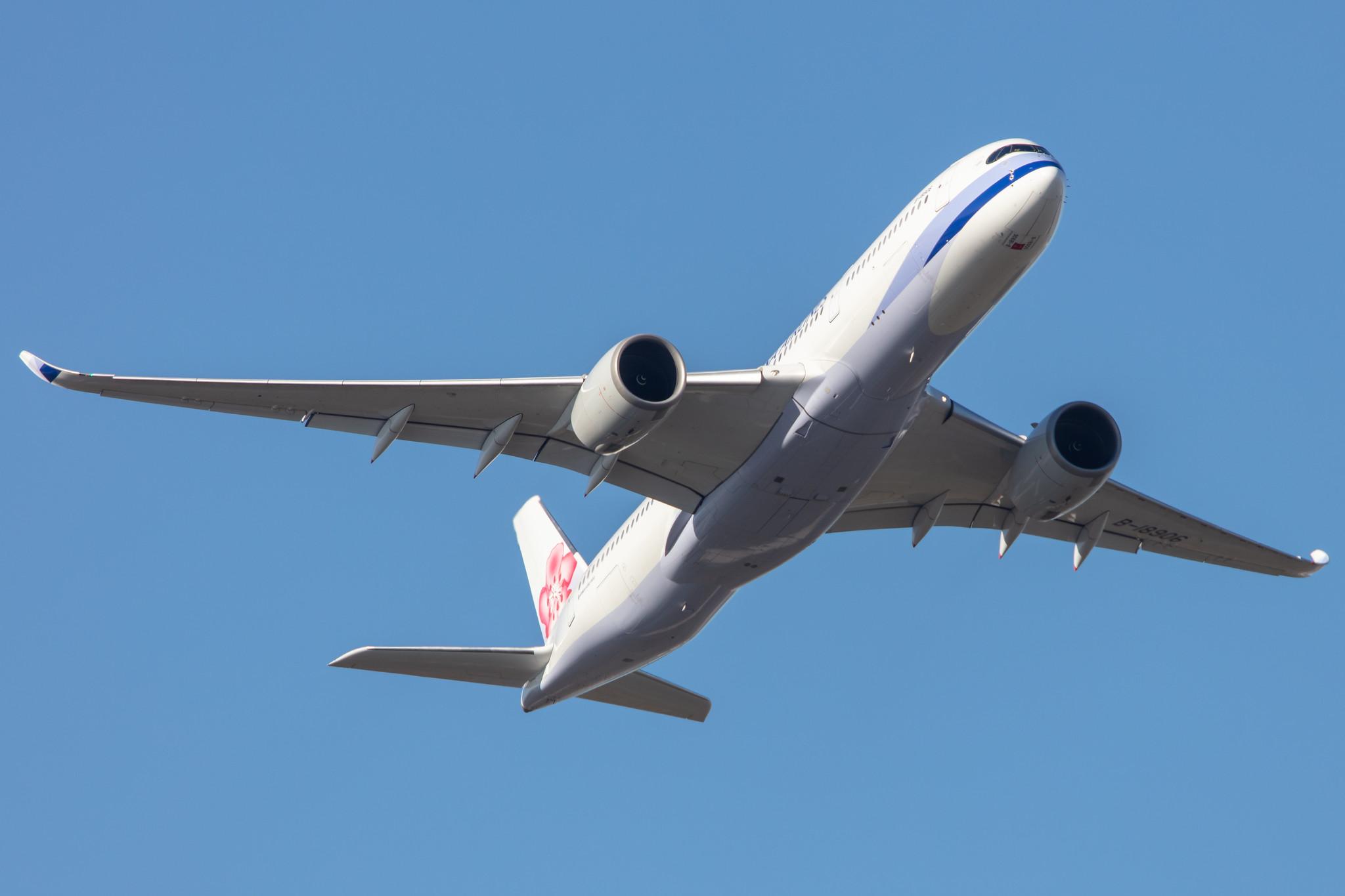Frankfurt Airport: China Airlines (CI / CAL) |  Airbus A350-941 A359 | B-18906 | MSN 092