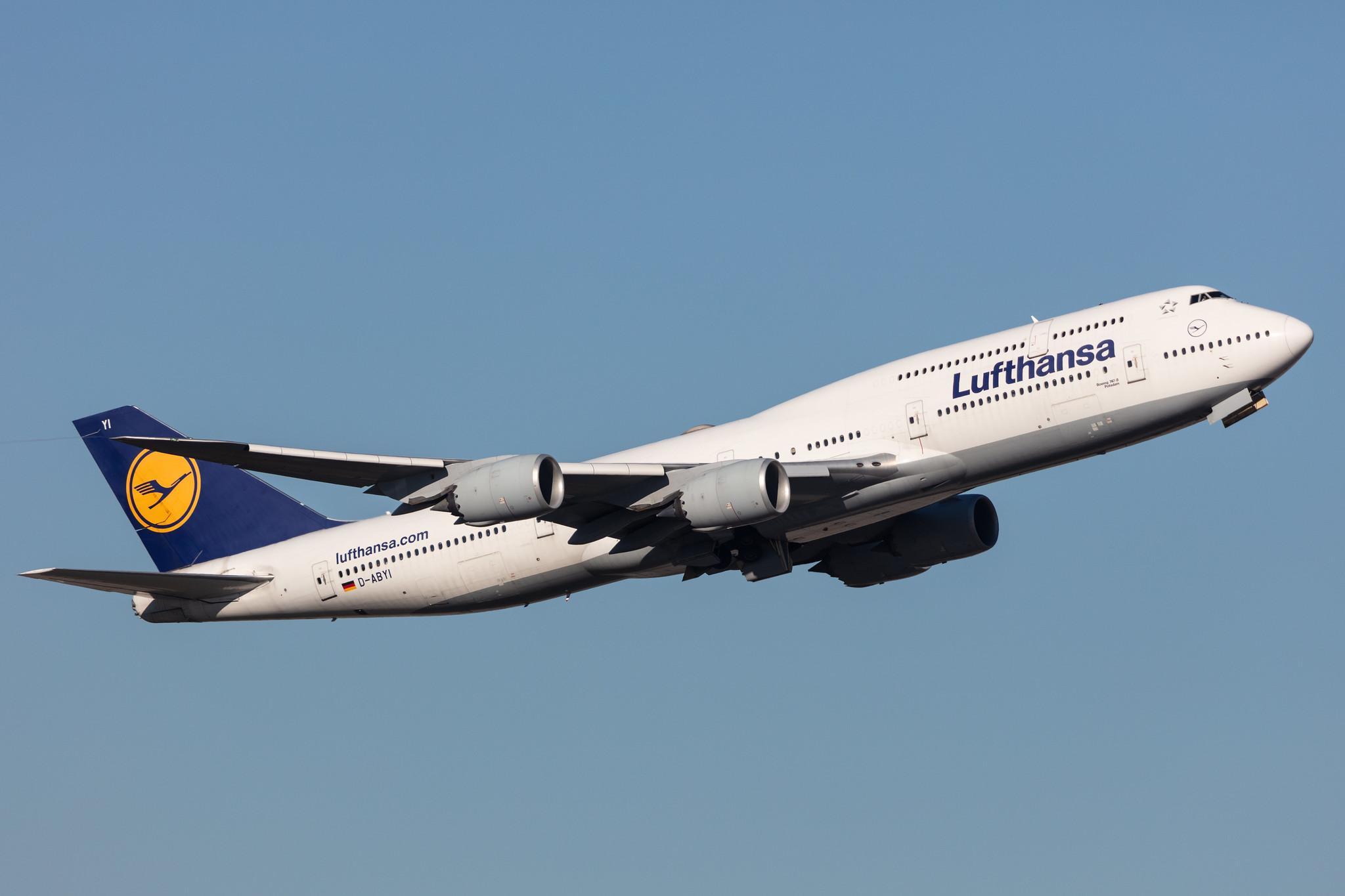 Frankfurt Airport: Lufthansa (LH / DLH) |  Boeing 747-830 B748 | D-ABYI | MSN 37833