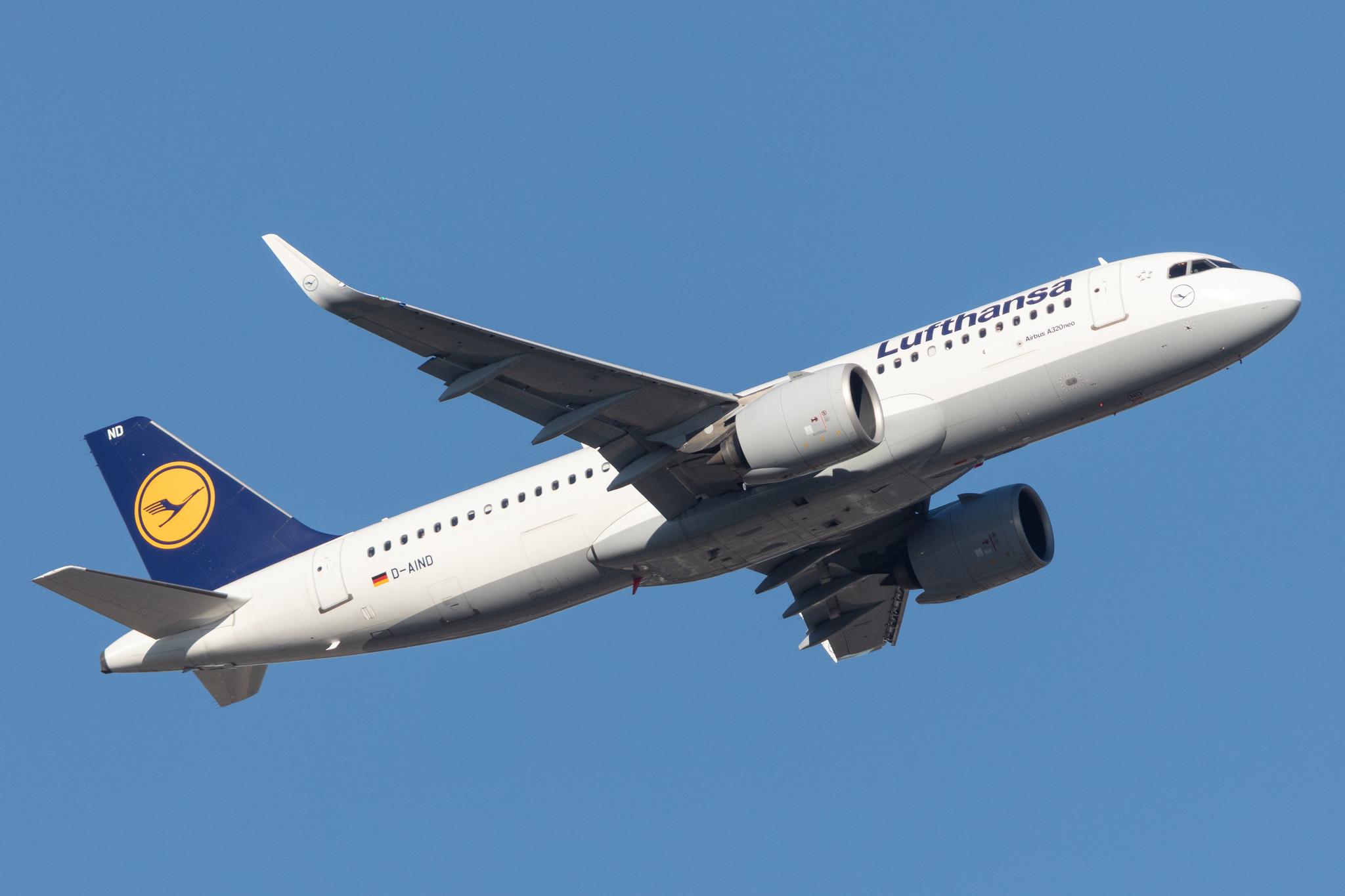 Frankfurt Airport: Lufthansa (LH / DLH) |  Airbus A320-271N A20N | D-AIND | MSN 7078