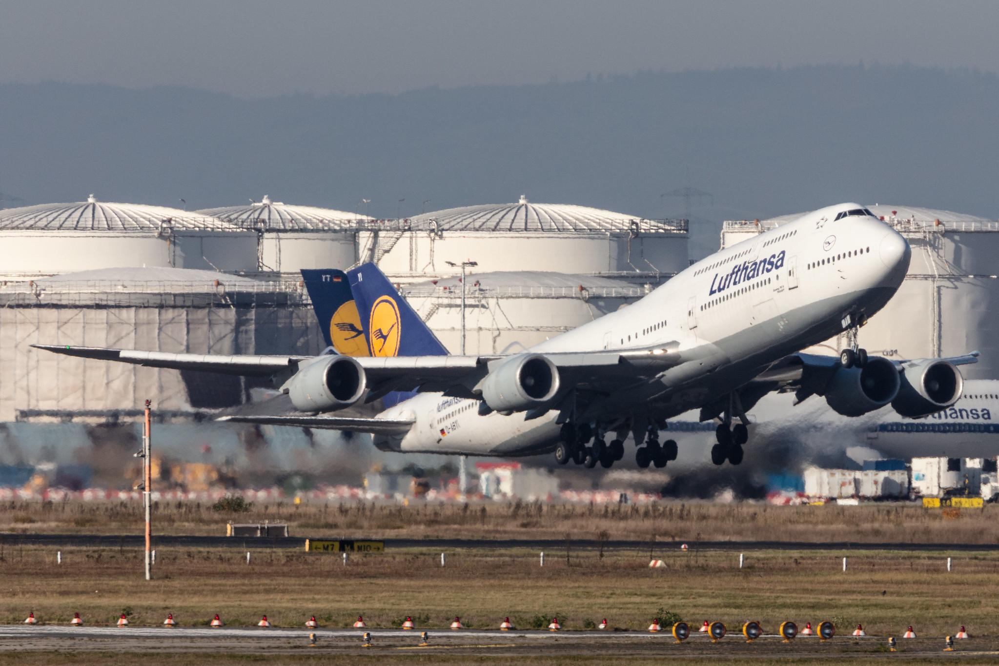 Frankfurt Airport: Lufthansa (LH / DLH) |  Boeing 747-830 B748 | D-ABYI | MSN 37833