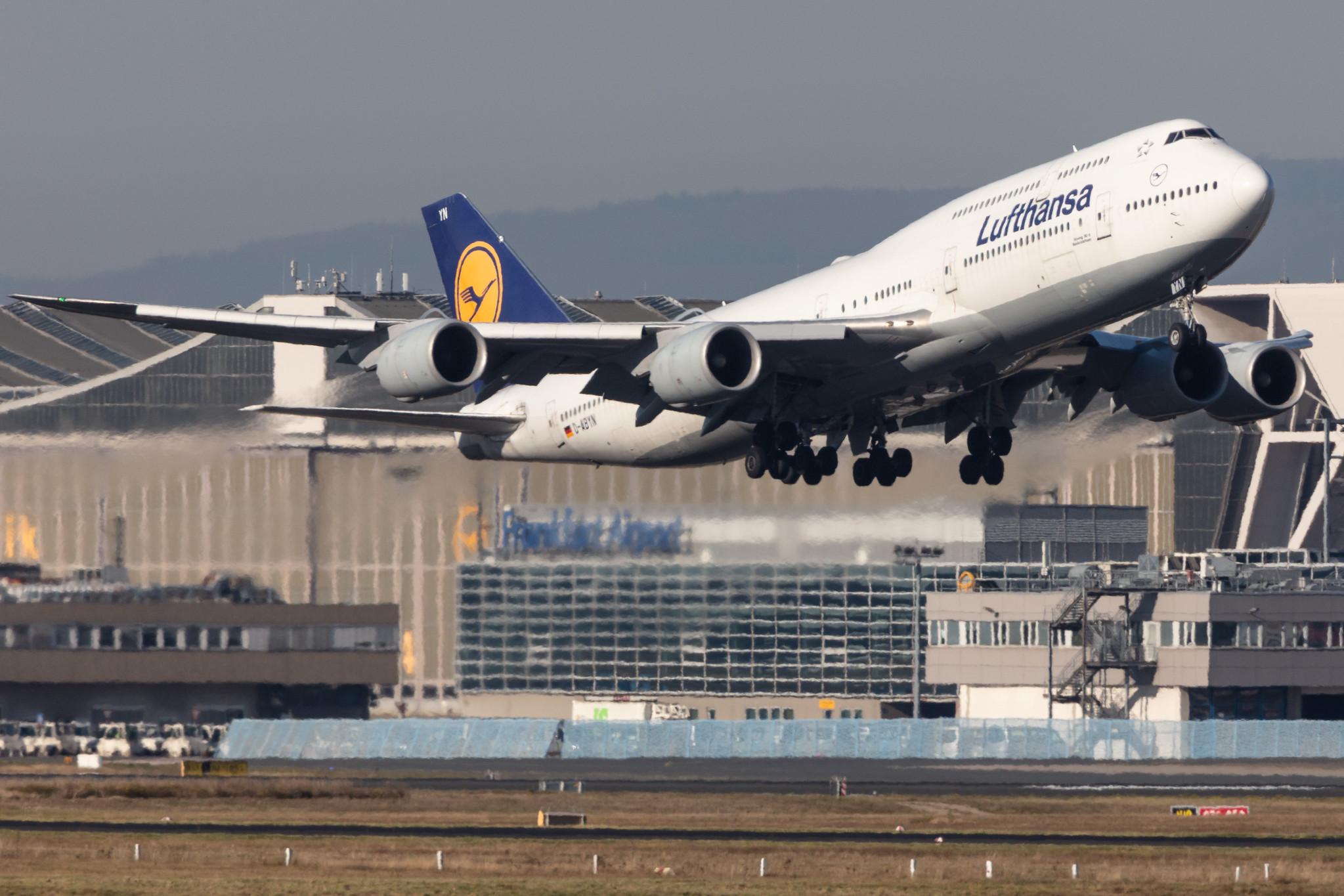 Frankfurt Airport: Lufthansa (LH / DLH) |  Boeing 747-830 B748 | D-ABYN | MSN 37838