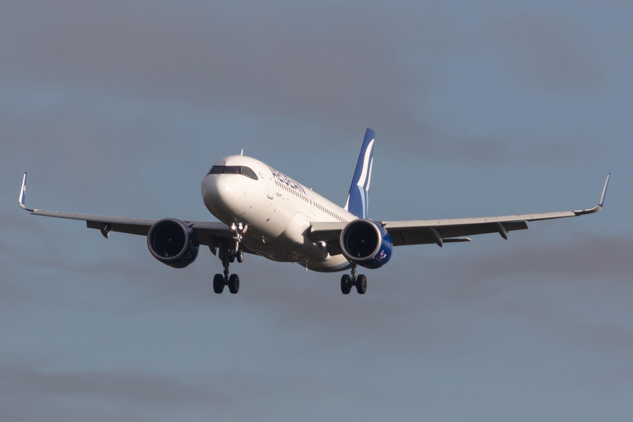 Hamburg Airport: Aegean Airlines (A3 / AEE) |  Airbus A320-271N A20N | SX-NEO | MSN 9400