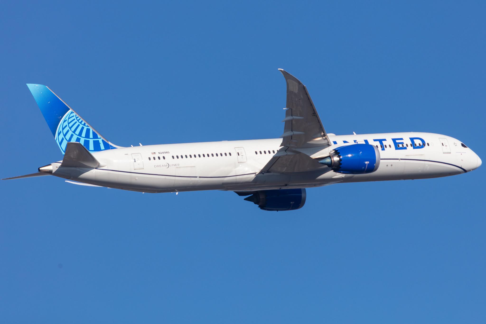 Frankfurt Airport: United Airlines (UA / UAL) |  Boeing 787-9 Dreamliner B789 | N24980 | MSN 66138