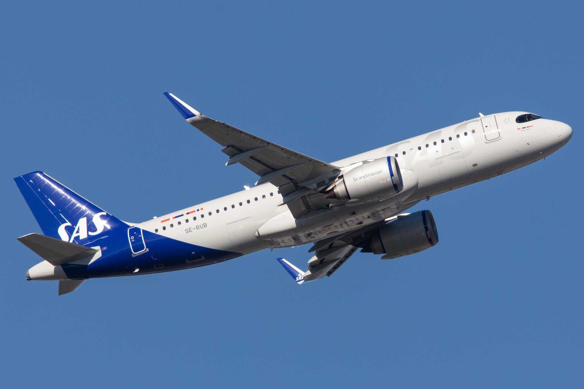 Frankfurt Airport: SAS (SK / SAS) |  Airbus A320-251N A20N | SE-RUB | MSN 09518