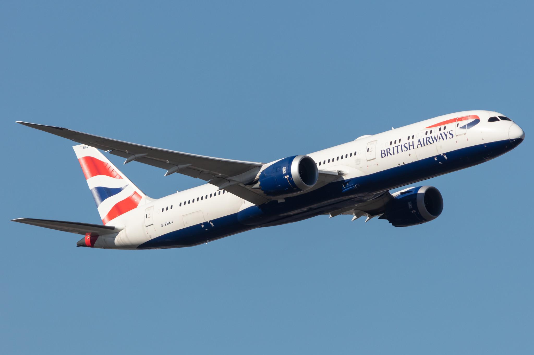 Frankfurt Airport: British Airways (BA / BAW) |  Boeing 787-9 Dreamliner B789 | G-ZBKJ | MSN 38626