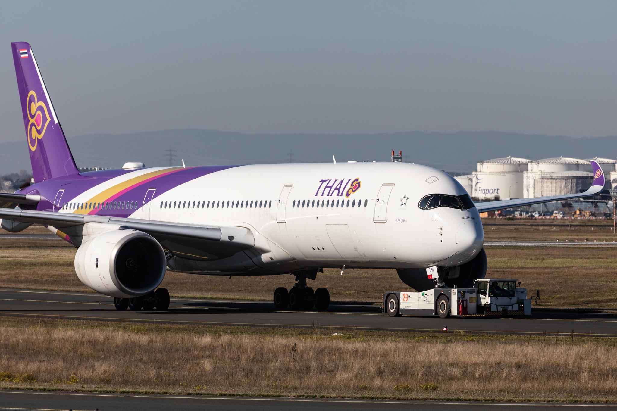 Frankfurt Airport: Thai Airways (TG / THA) |  Airbus A350-941 A359 | HS-THN | MSN 201