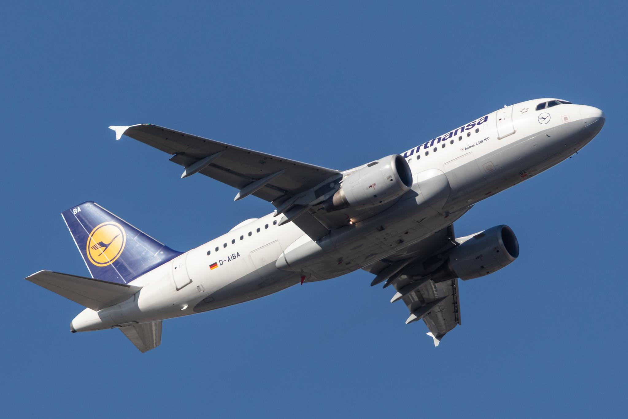 Frankfurt Airport: Lufthansa (LH / DLH) |  Airbus A319-112 A319 | D-AIBA | MSN 4141