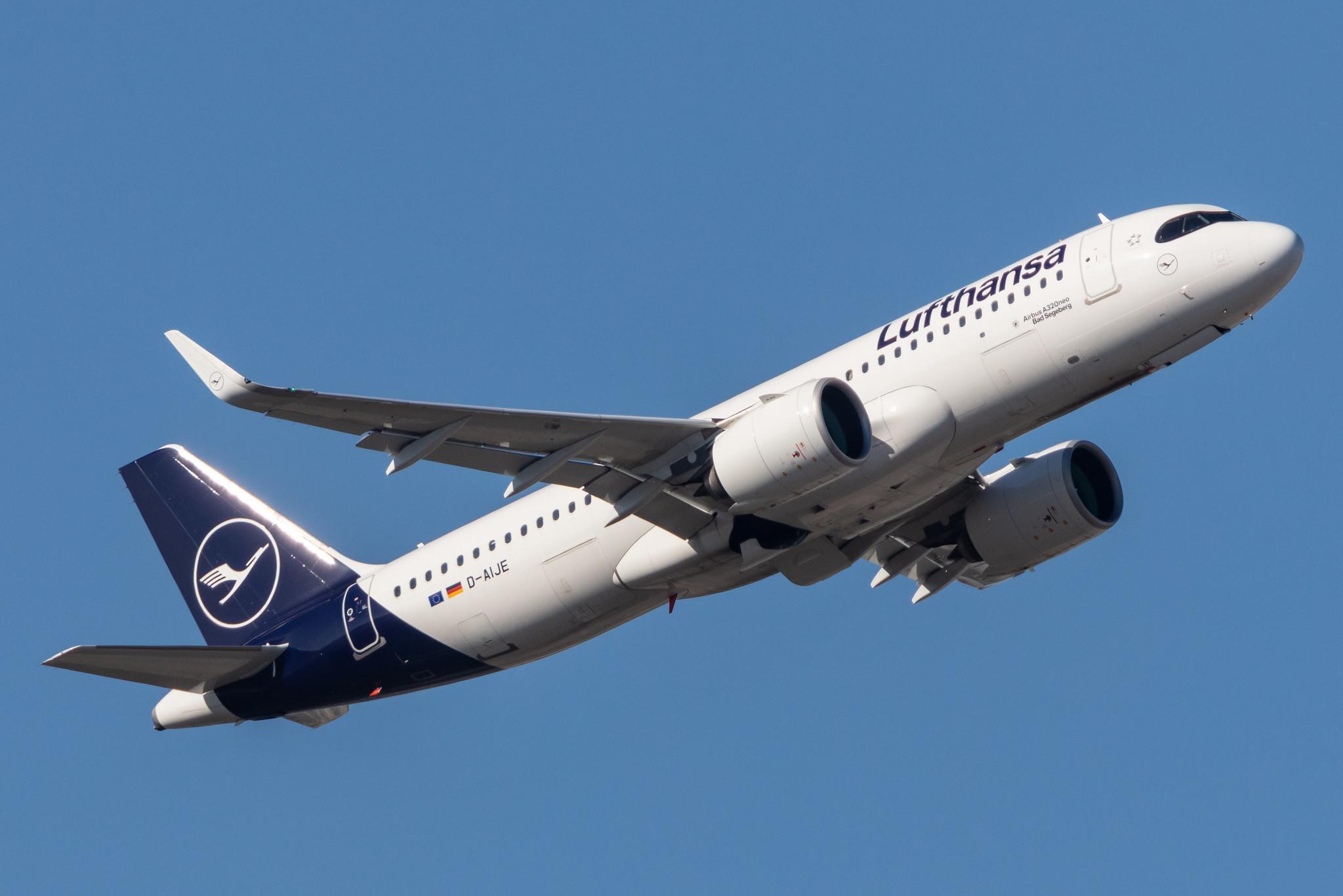 Frankfurt Airport: Lufthansa (LH / DLH) |  Airbus A320-271N A20N | D-AIJE | MSN 10360