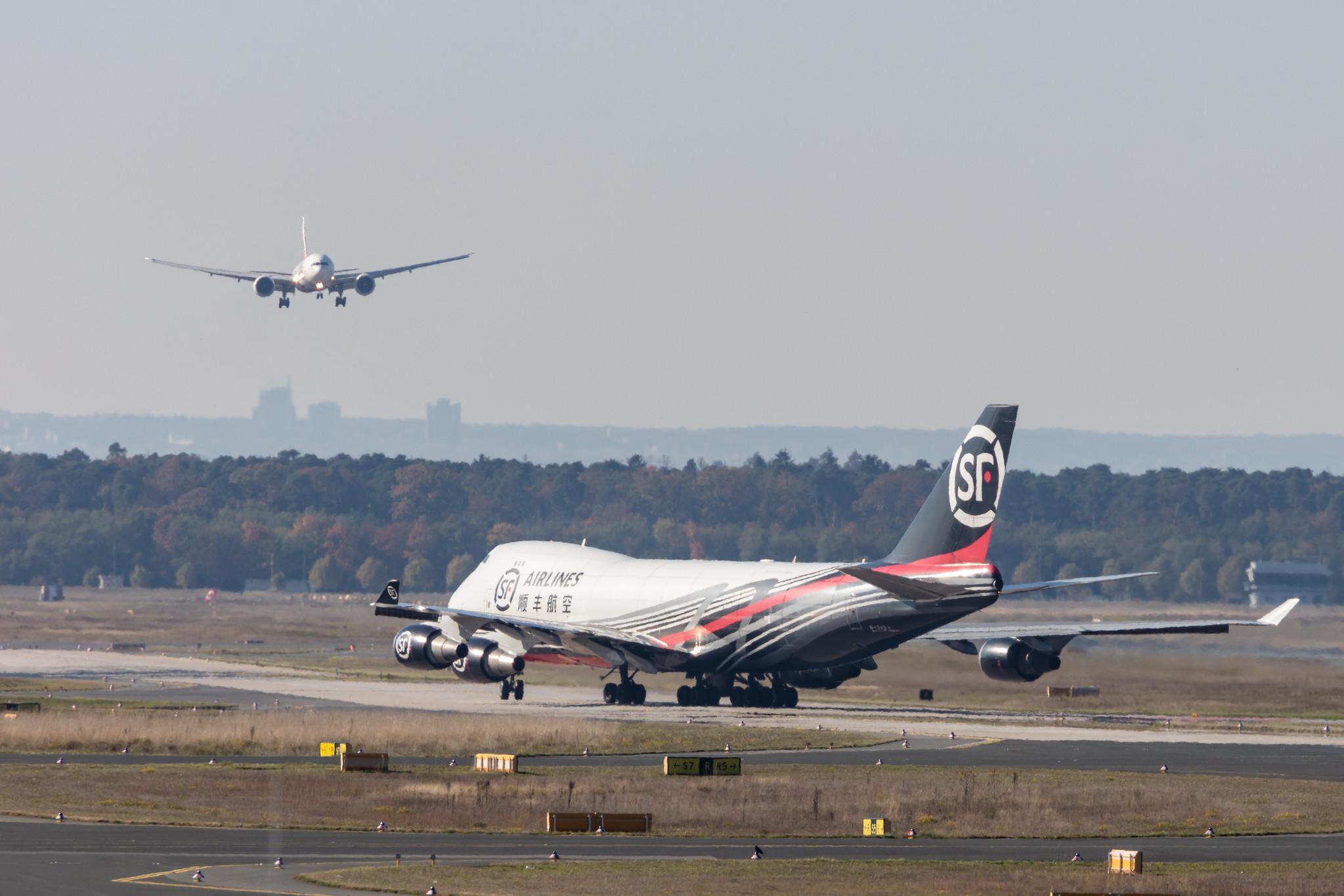 Frankfurt Airport: SF Airlines (O3 / CSS) |  Boeing 747-4EVF(ER) B744 | B-2422 | MSN 35173