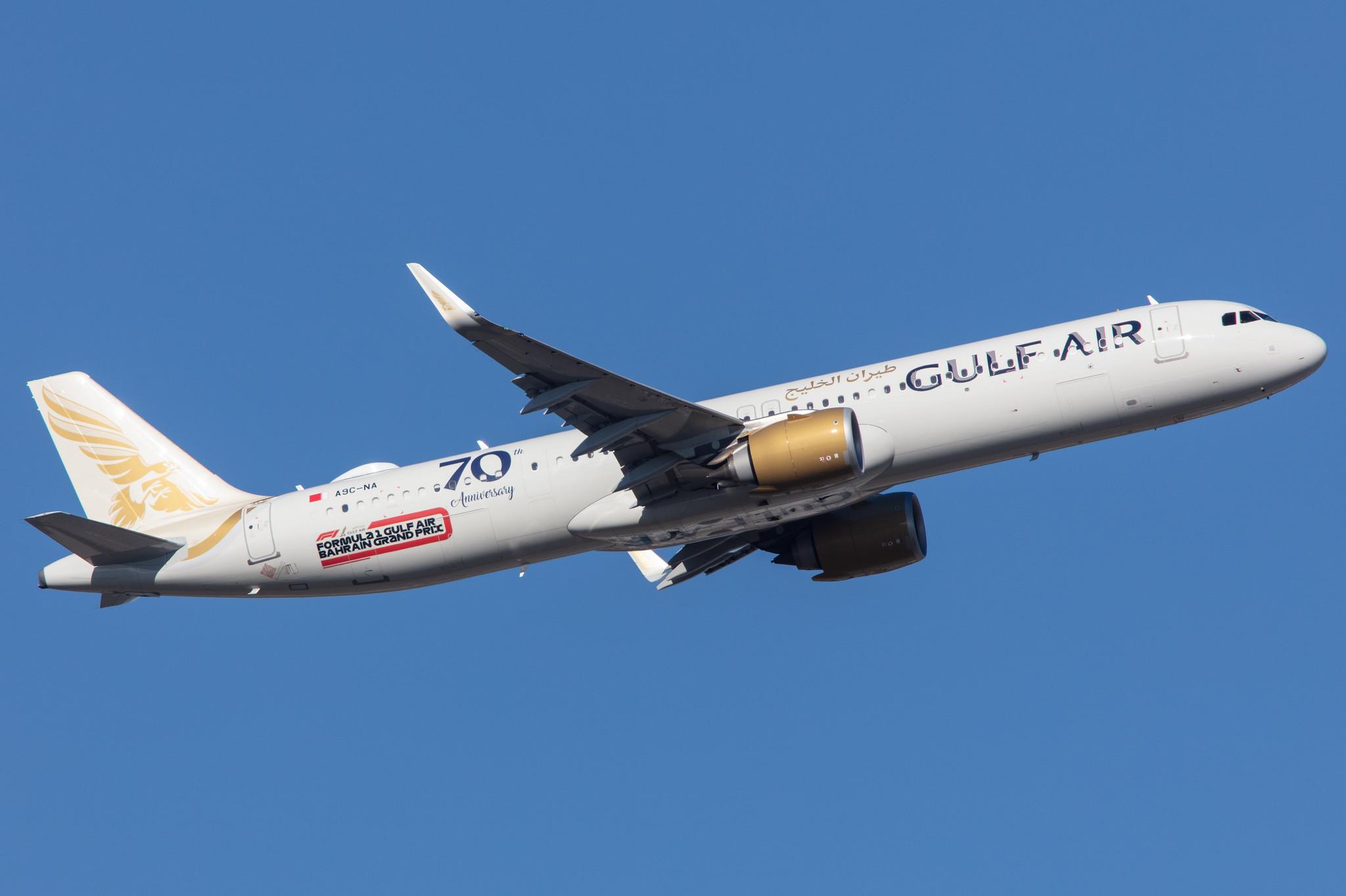 Frankfurt Airport: Gulf Air (GF / GFA) |  Airbus A321-253NX A21N | A9C-NA | MSN 09433