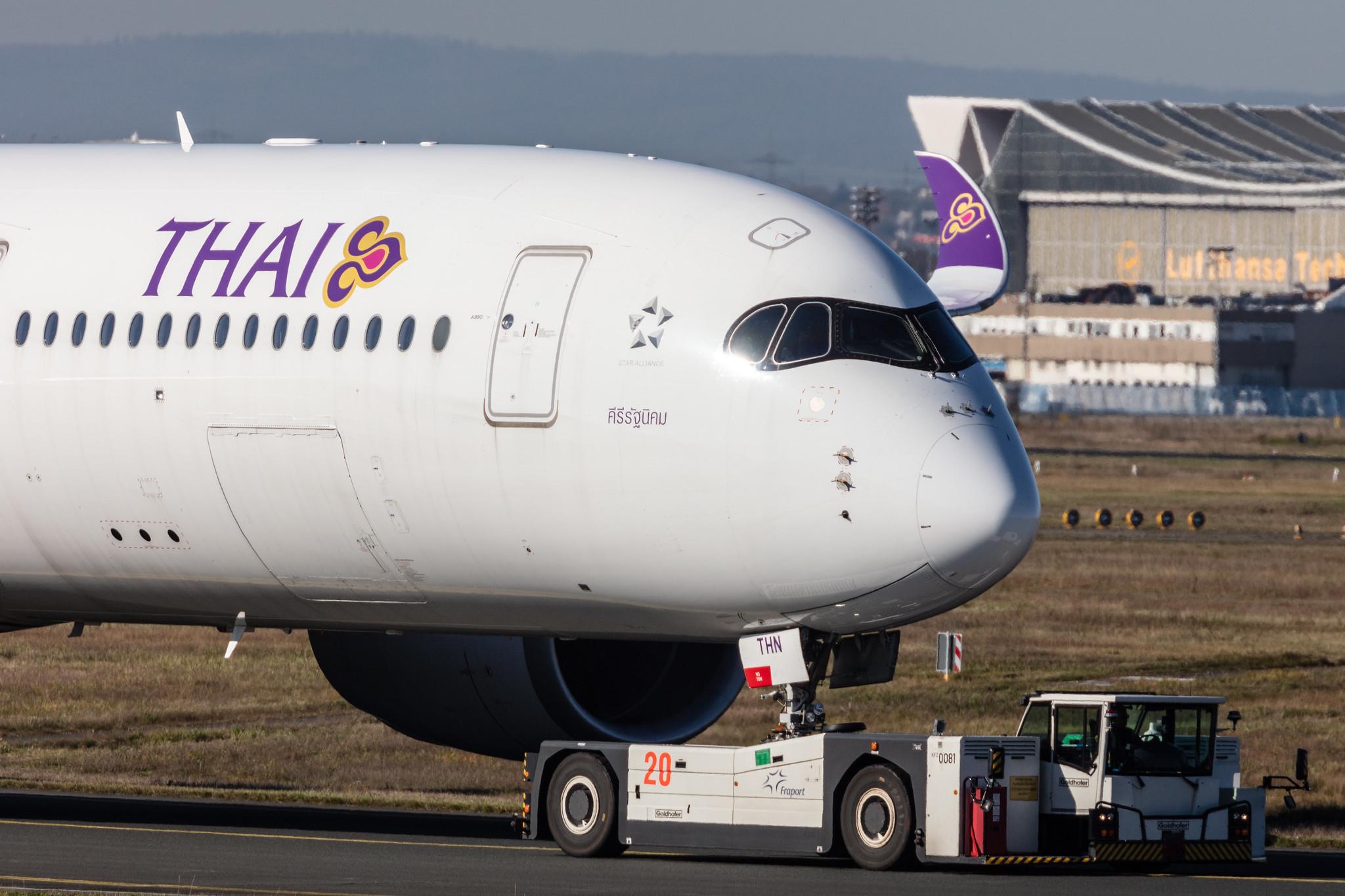 Frankfurt Airport: Thai Airways (TG / THA) |  Airbus A350-941 A359 | HS-THN | MSN 201