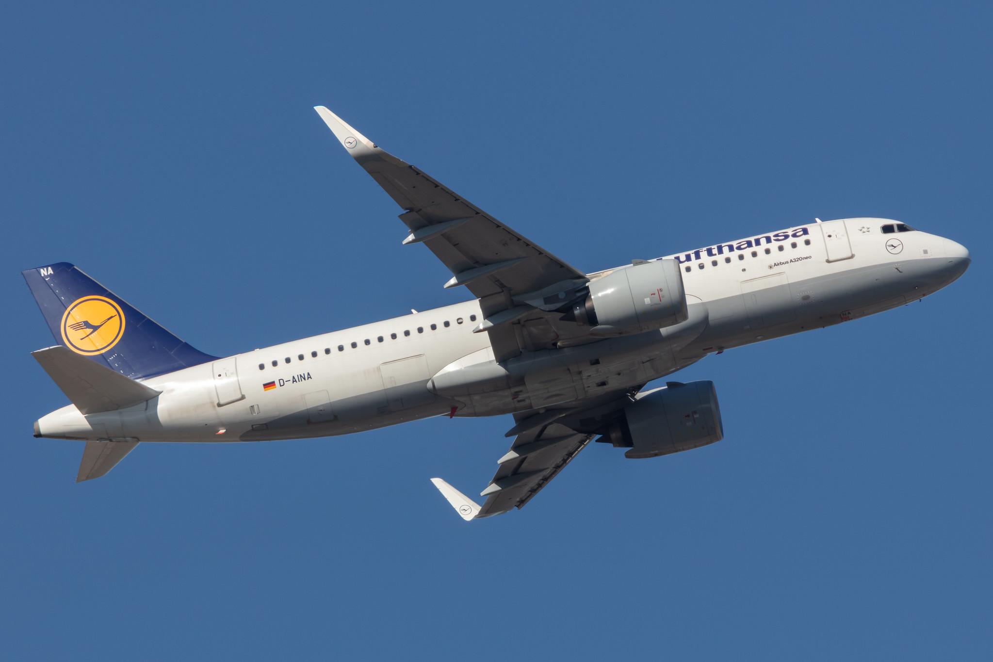 Frankfurt Airport: Lufthansa (LH / DLH) |  Airbus A320-271N A20N | D-AINA | MSN 6801
