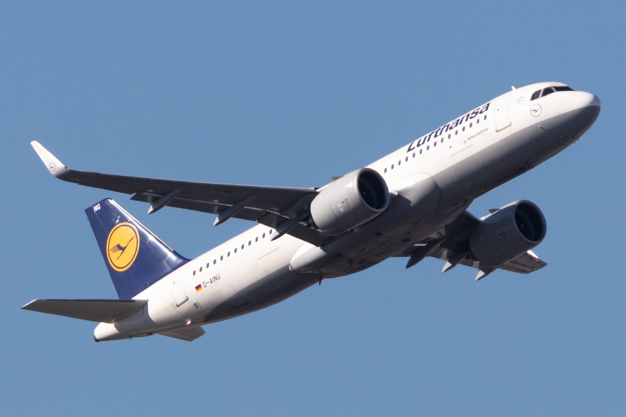 Frankfurt Airport: Lufthansa (LH / DLH) |  Airbus A320-271N A20N | D-AING | MSN 7588
