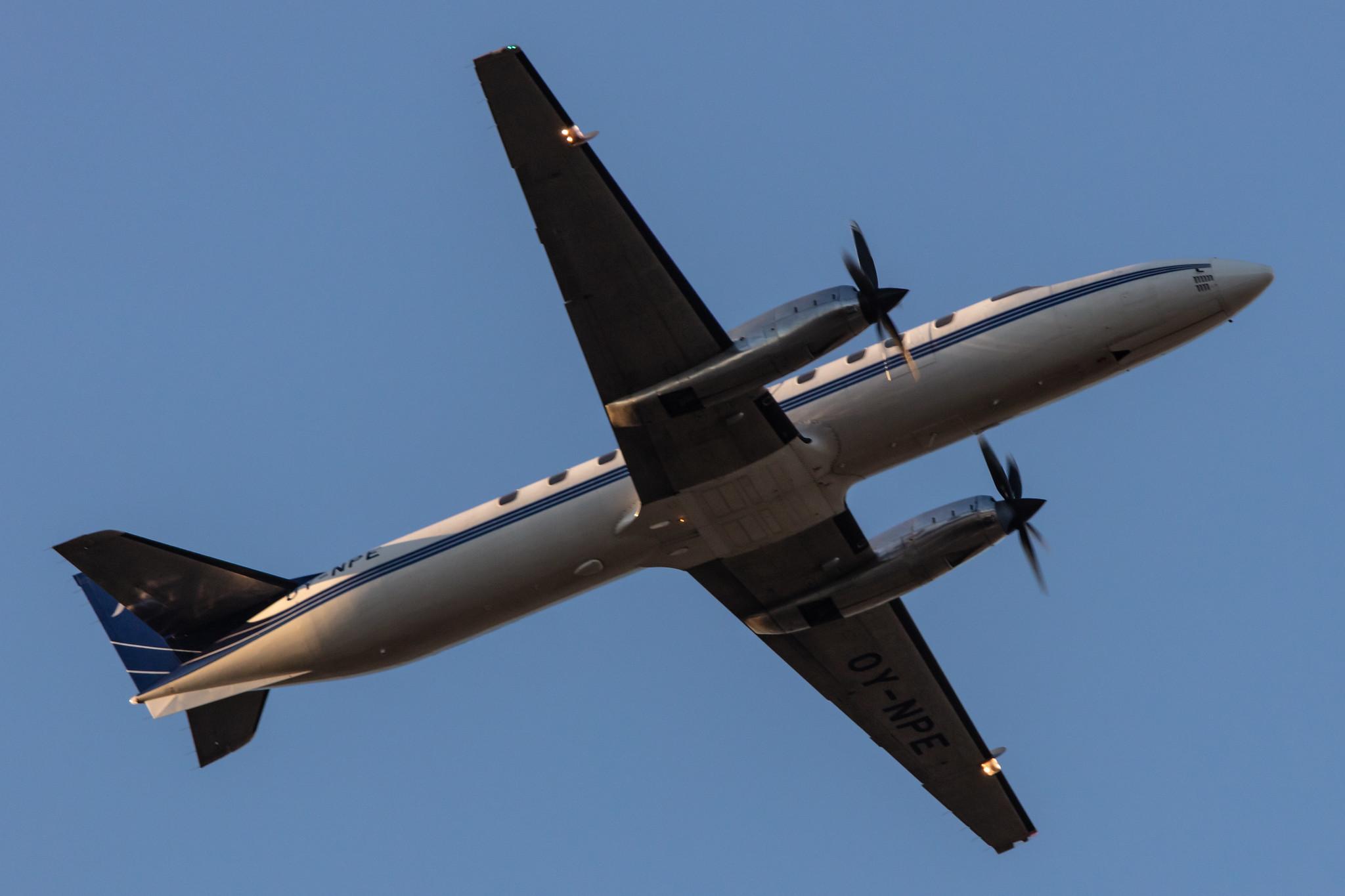 Frankfurt Airport: North Flying (/ NFA) |  Fairchild Swearingen Metroliner SW4 | OY-NPE | MSN DC-867B