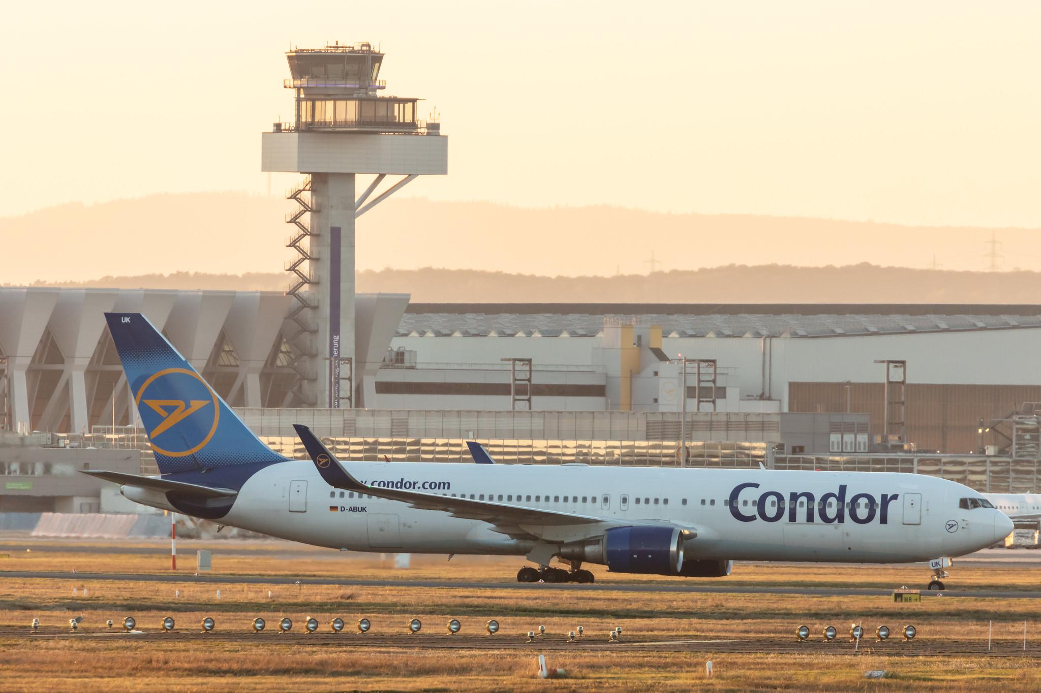 Frankfurt Airport: Condor (DE / CFG) |  Boeing 767-343(ER) B763 | D-ABUK | MSN 30009