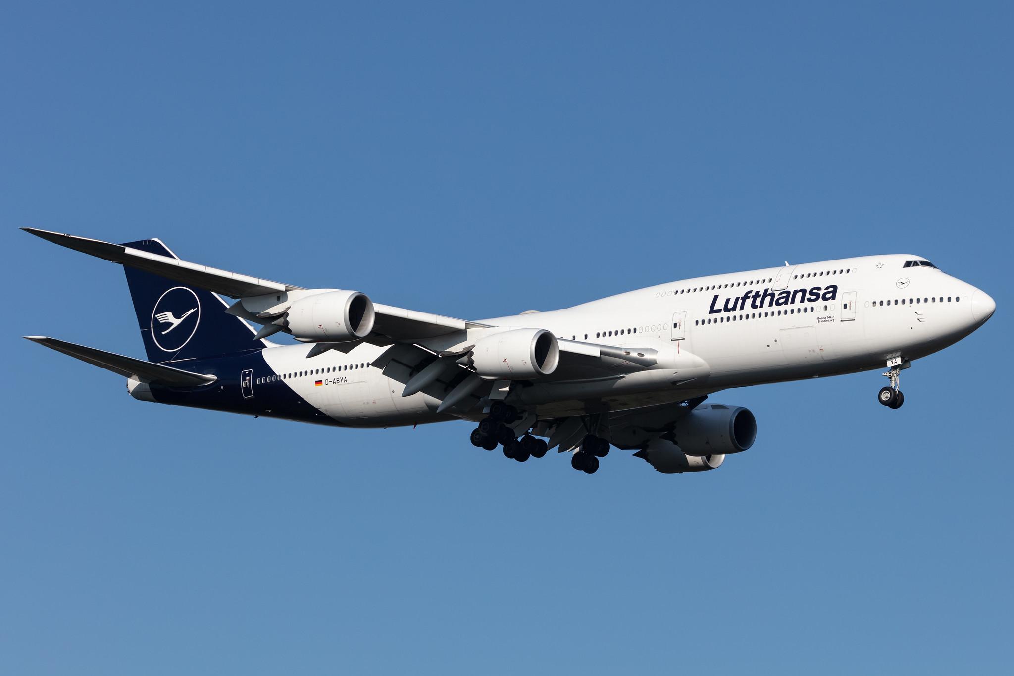 Frankfurt Airport: Lufthansa (LH / DLH) |  Boeing 747-830 B748 | D-ABYA | MSN 37827