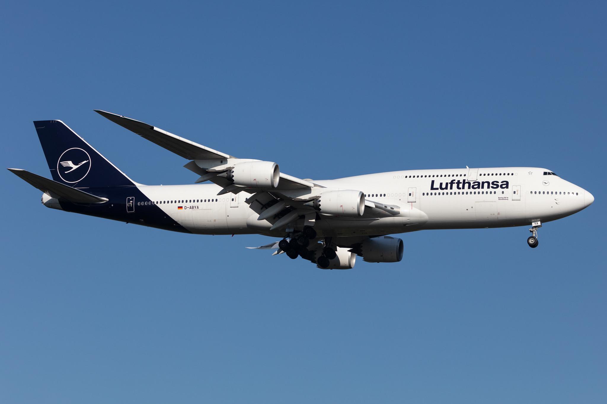 Frankfurt Airport: Lufthansa (LH / DLH) |  Boeing 747-830 B748 | D-ABYA | MSN 37827