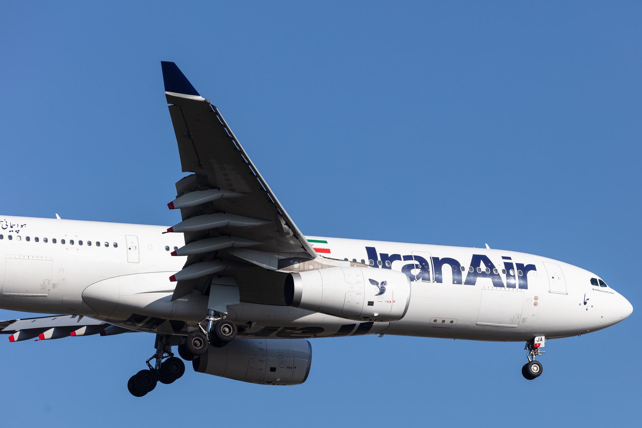 Frankfurt Airport: Iran Air (IR / IRA) |  Airbus A330-243 A332 | EP-IJA | MSN 1540