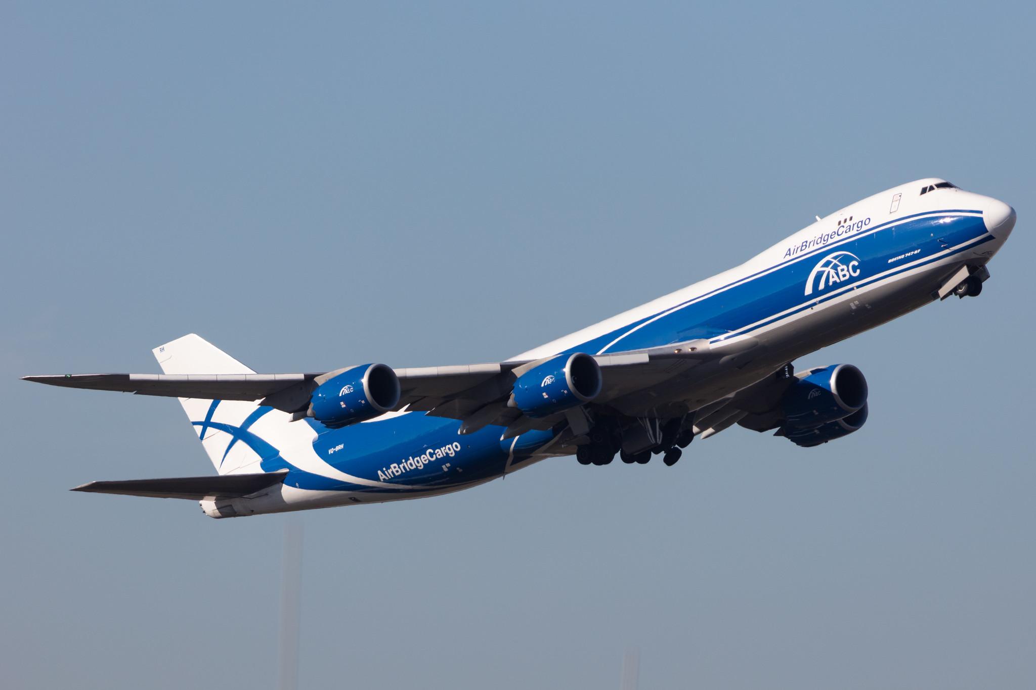 Frankfurt Airport: AirBridgeCargo (RU / ABW) | Operator: AirBridgeCargo Airlines |  Boeing 747-8HV(F) B748 | VQ-BRH | MSN 37669