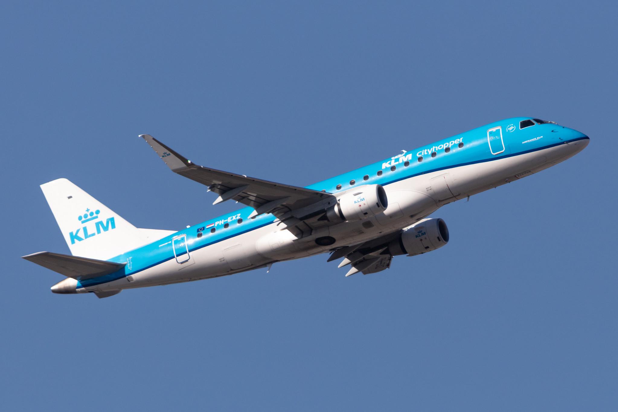 Frankfurt Airport: KLM (KL / KLM) | Operator: KLM Cityhopper |  Embraer E175STD E75L | PH-EXZ | MSN 17000723