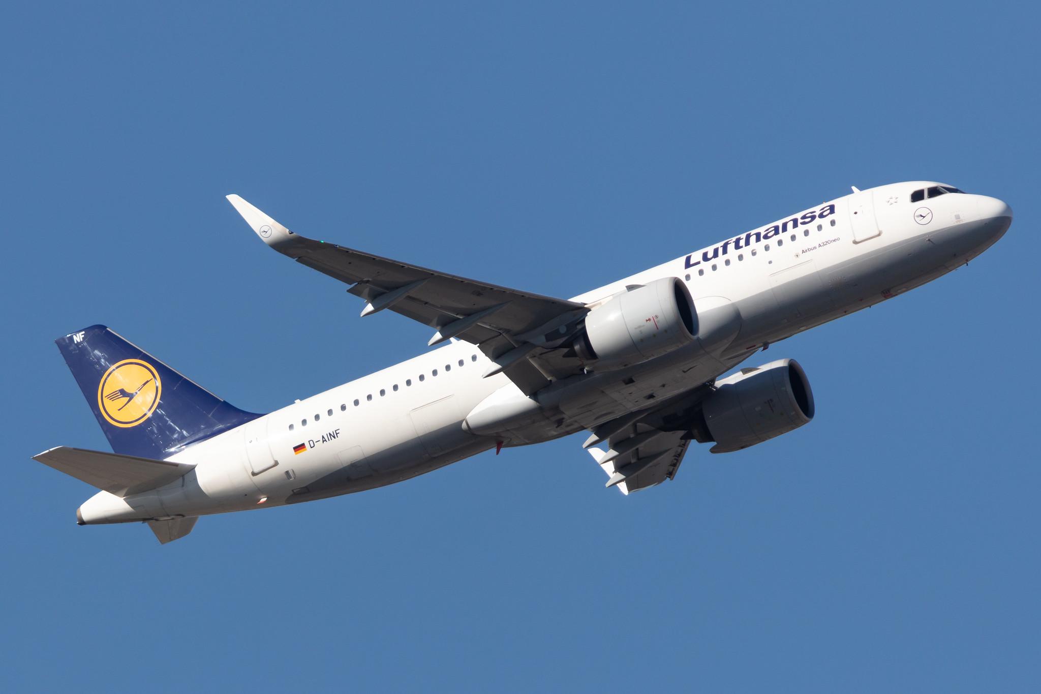 Frankfurt Airport: Lufthansa (LH / DLH) |  Airbus A320-271N A20N | D-AINF | MSN 7577