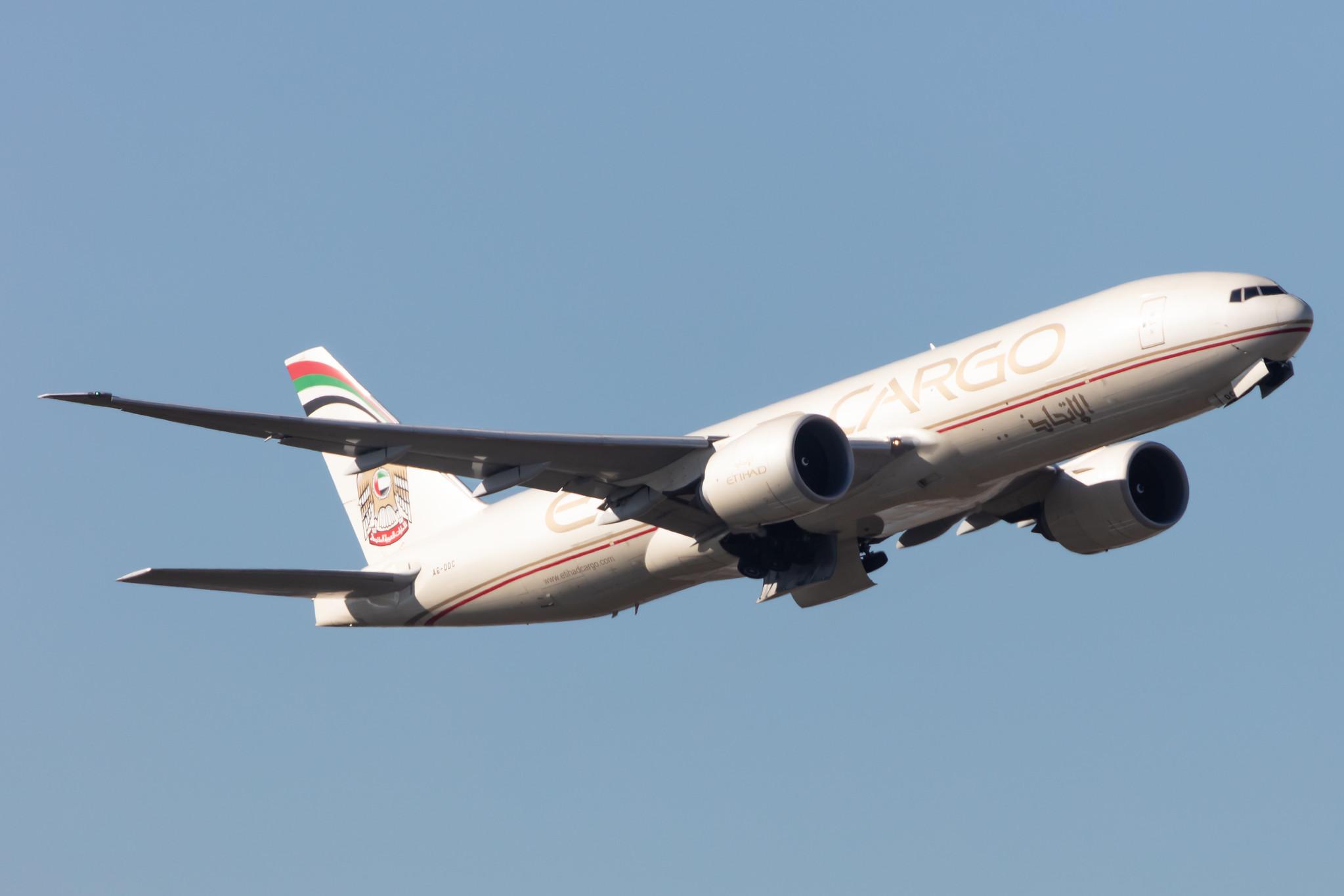 Frankfurt Airport: Etihad Cargo (EY / ETD) | Operator: Etihad Airways |  Boeing 777-FFX B77L | A6-DDC | MSN 39691